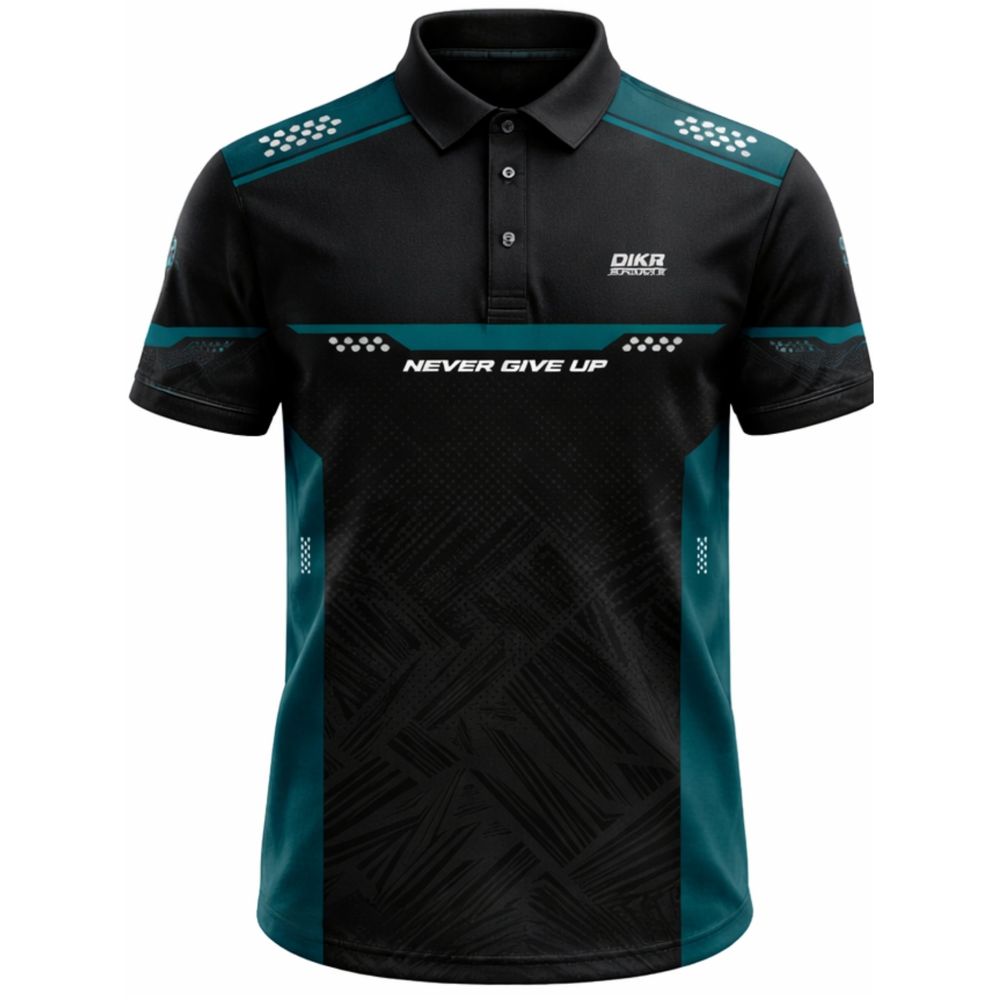 Dika Sports sport t shirt for men Cricket t-shirt with logo black tshirt