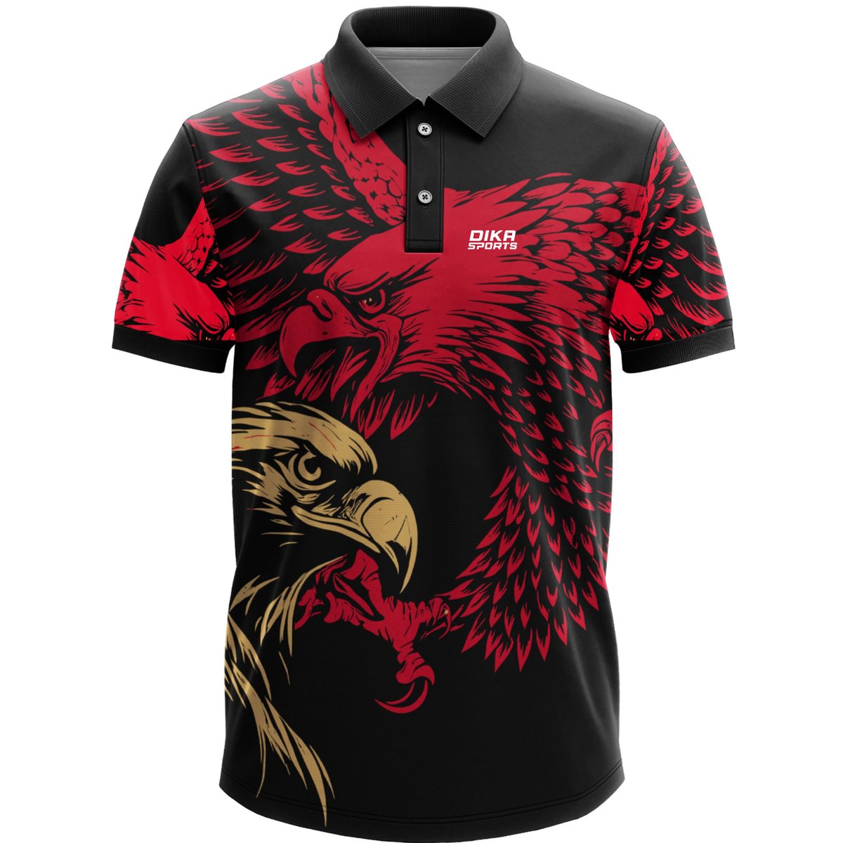 Dika Sports Cricket Jersey for Fans | Custom Name Number Jersey | Personalized Cricket Jersey with Logo for Men & Kids