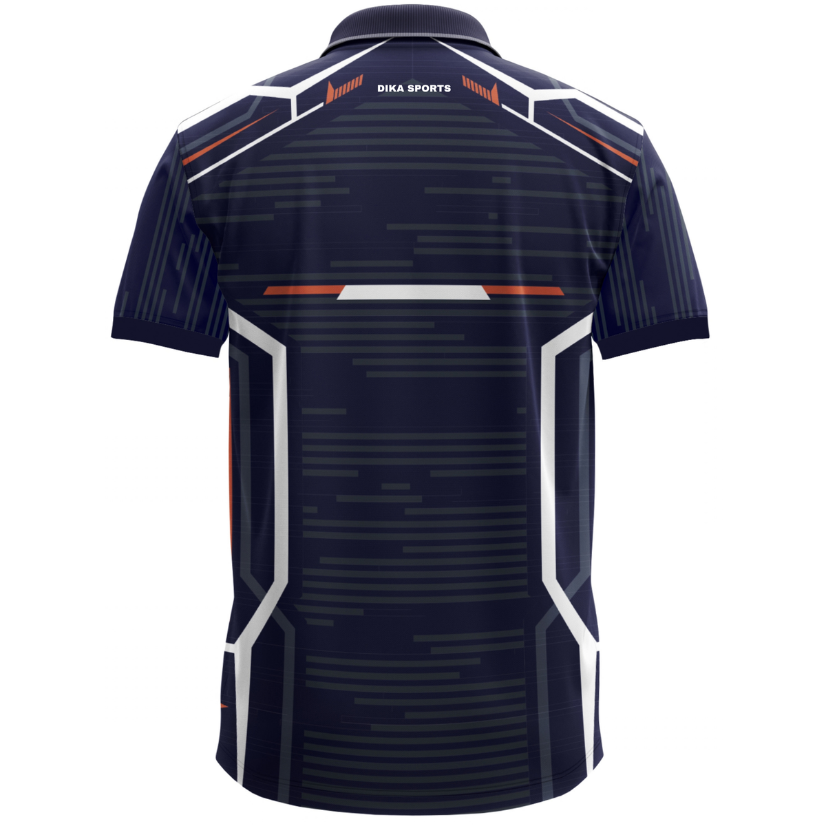 Dika Sports Sports Jersey for Men | Cricket T-Shirt for Practice | Collar T-Shirt | Moisture Wicking Quick Dry Technology