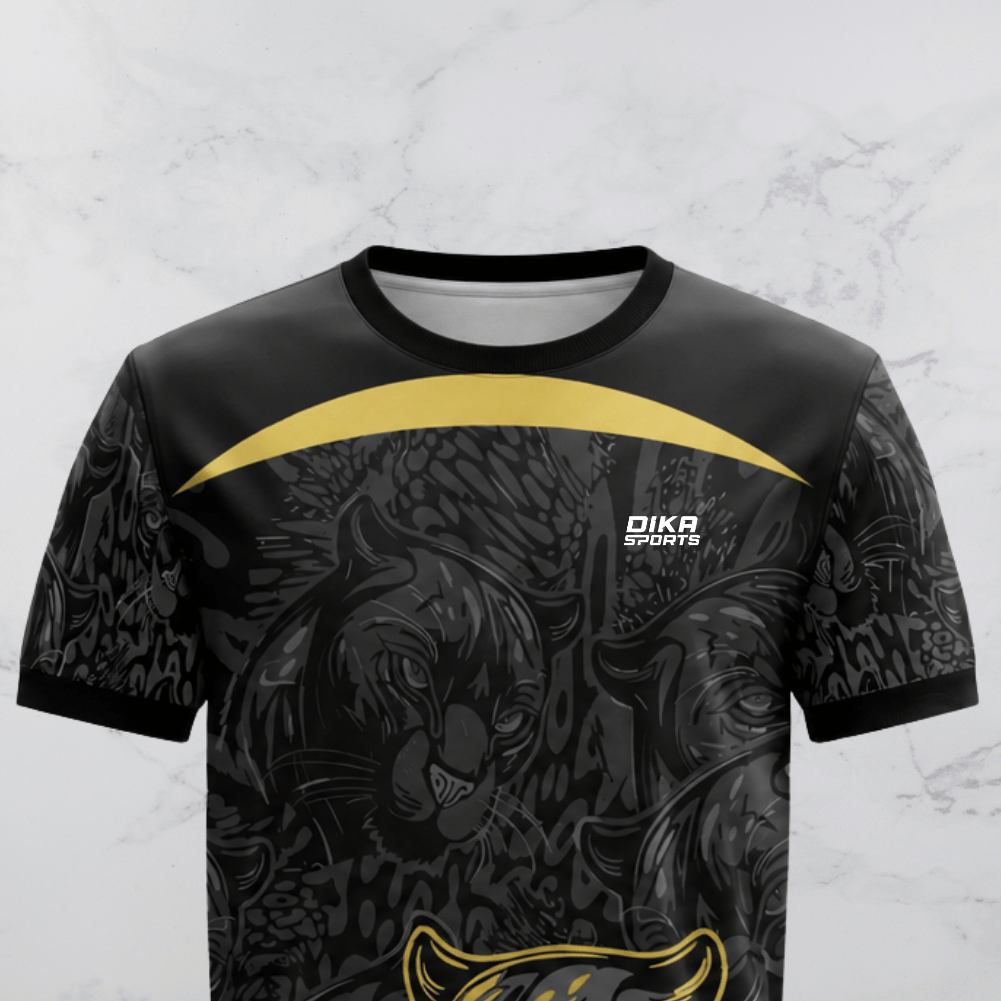 Dika Sports Custom Name Cricket Jersey | Breathable Round Neck Cricket Jersey