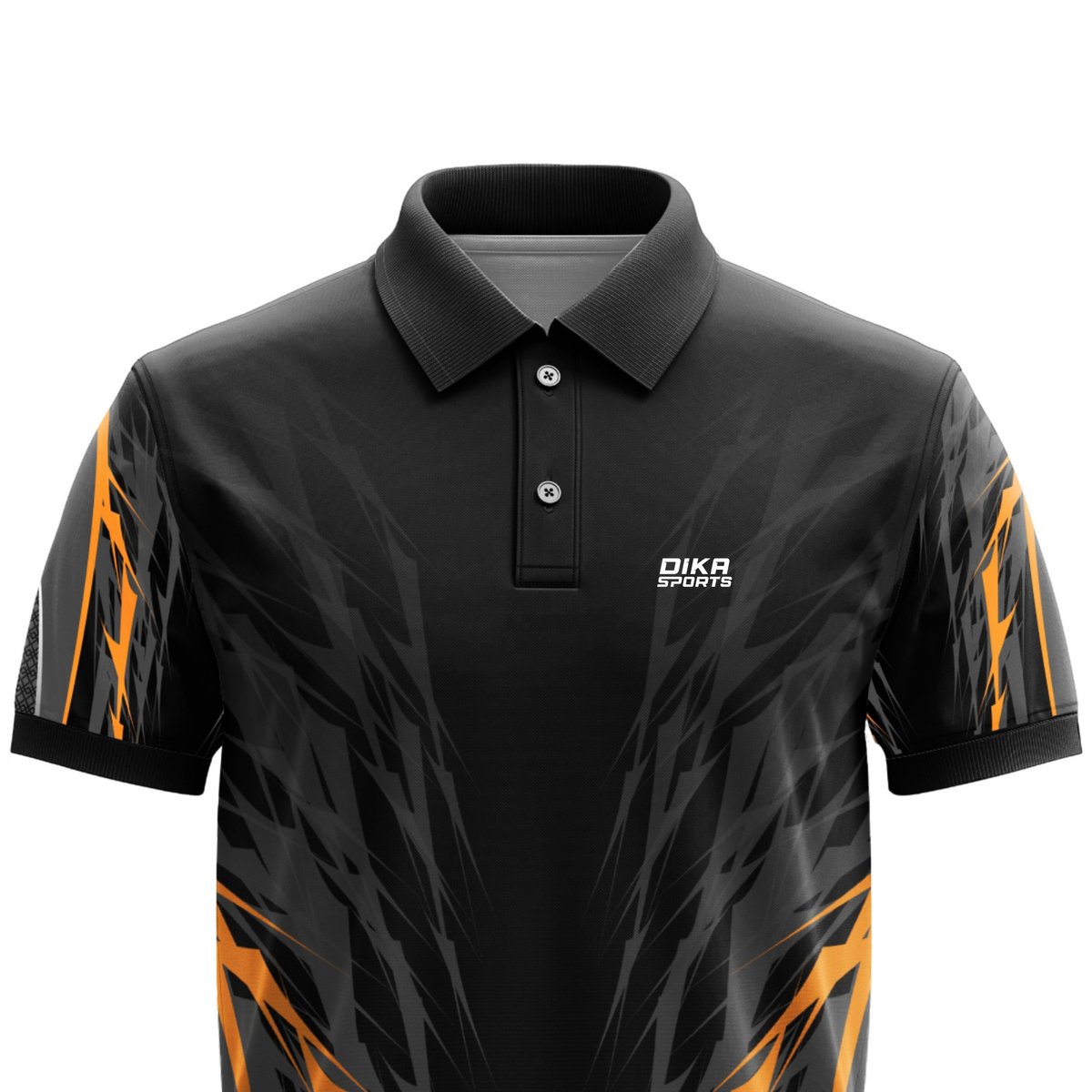 Dika Sports Personalized Sportswear | Cricket Jersey with Name | Custom Jersey Wholesale | Cricket T-Shirt Bulk | Collar Neck