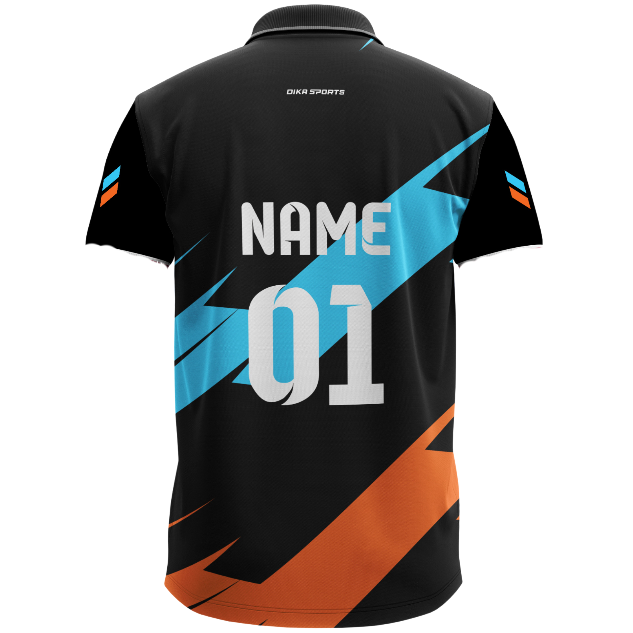 Cricket t-shirt with collar jersey tshirt for men