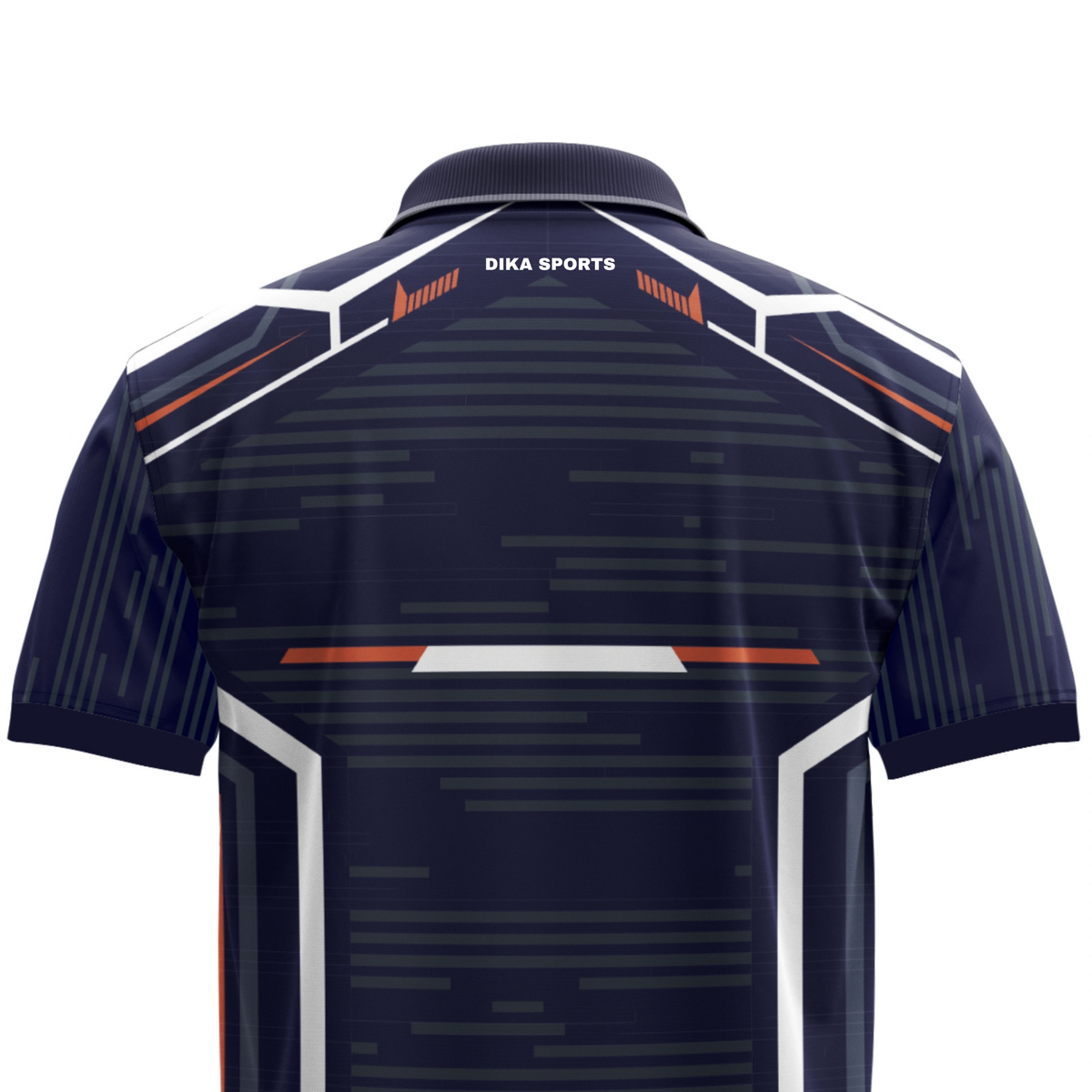 Dika Sports Sports Jersey for Men | Cricket T-Shirt for Practice | Collar T-Shirt | Moisture Wicking Quick Dry Technology