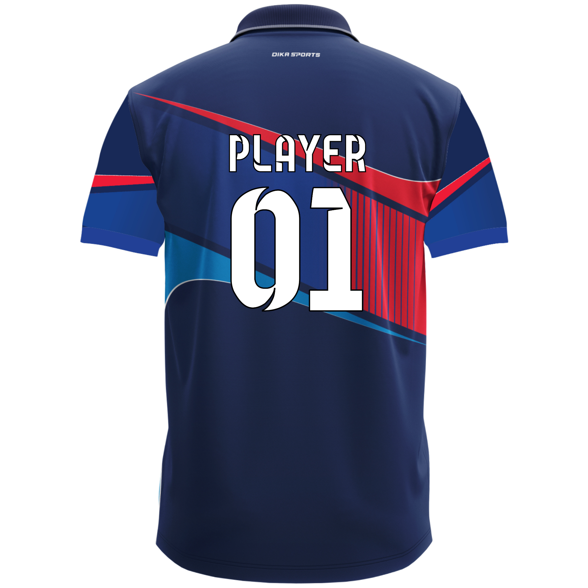 Dika Sports Customized jersey online Cricket t-shirt for adults cricket jersey for boys of 12-14sportswear men polyester trackpant - Pack of 2