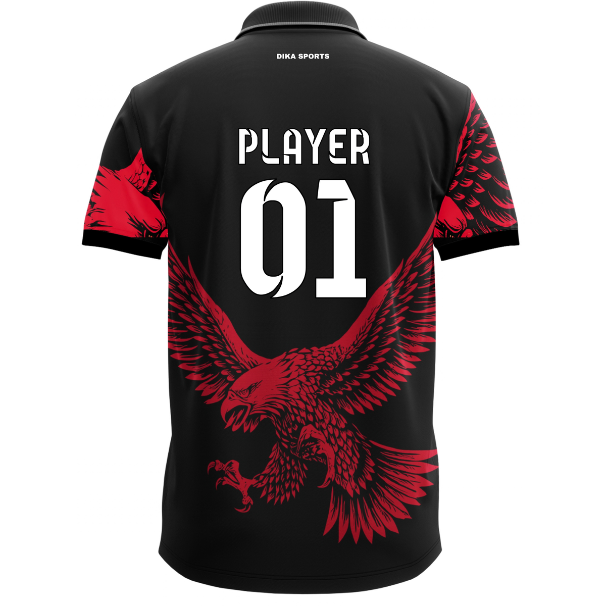 Dika Sports Cricket Jersey for Fans | Custom Name Number Jersey | Personalized Cricket Jersey with Logo for Men & Kids