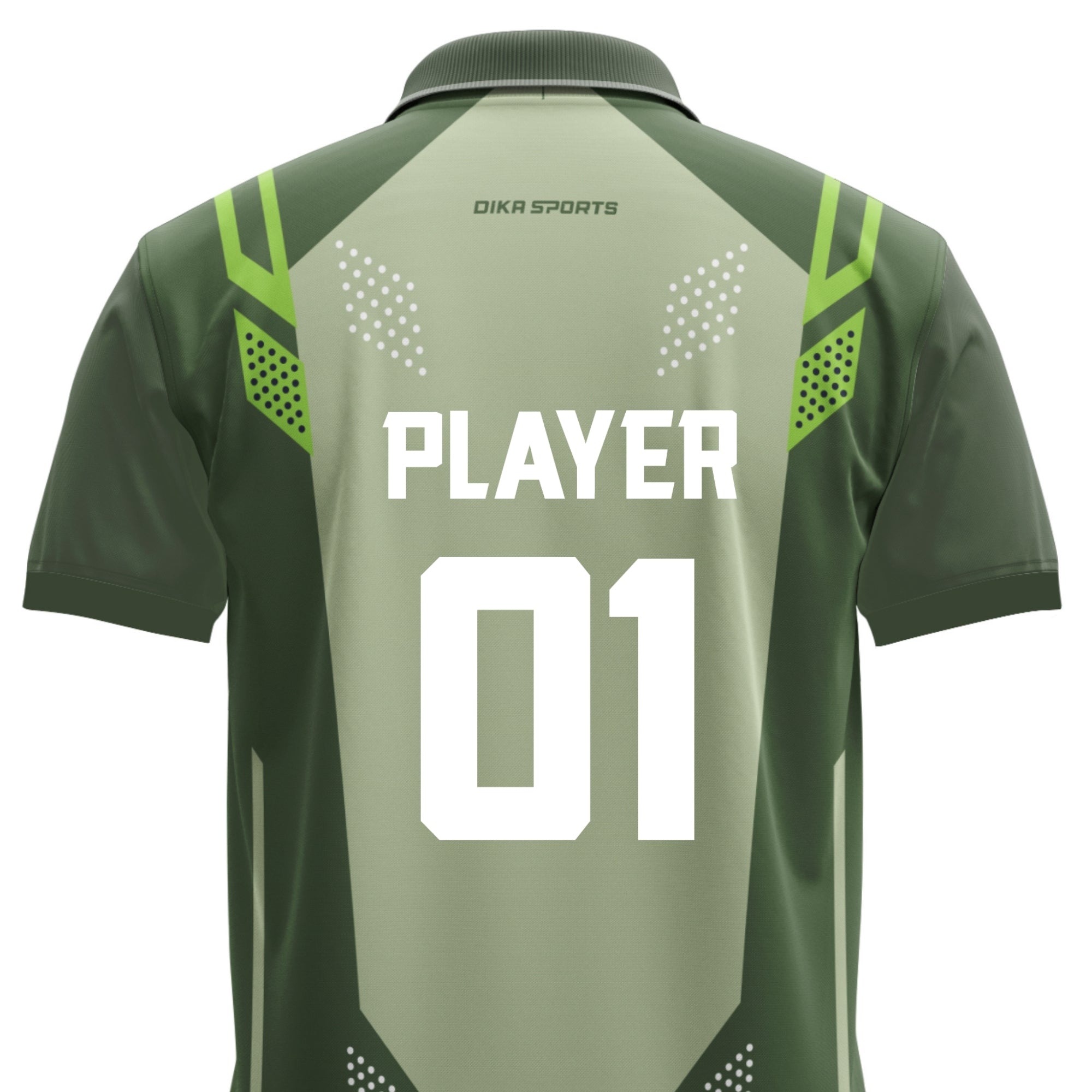 Dika Sports Custom Cricket Jersey Bulk Order Team Jerseys with Logo & Name