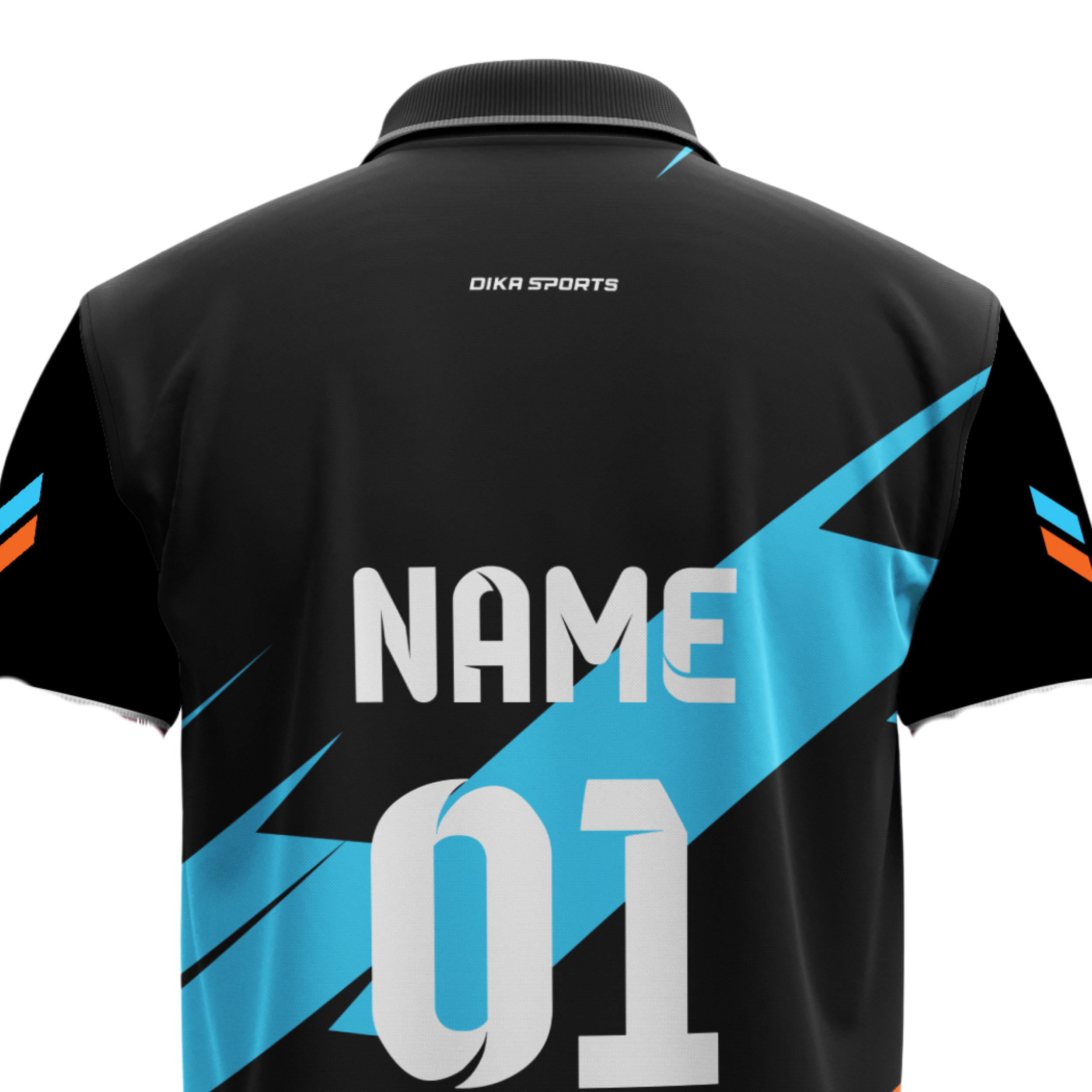Cricket t-shirt with collar jersey tshirt for men