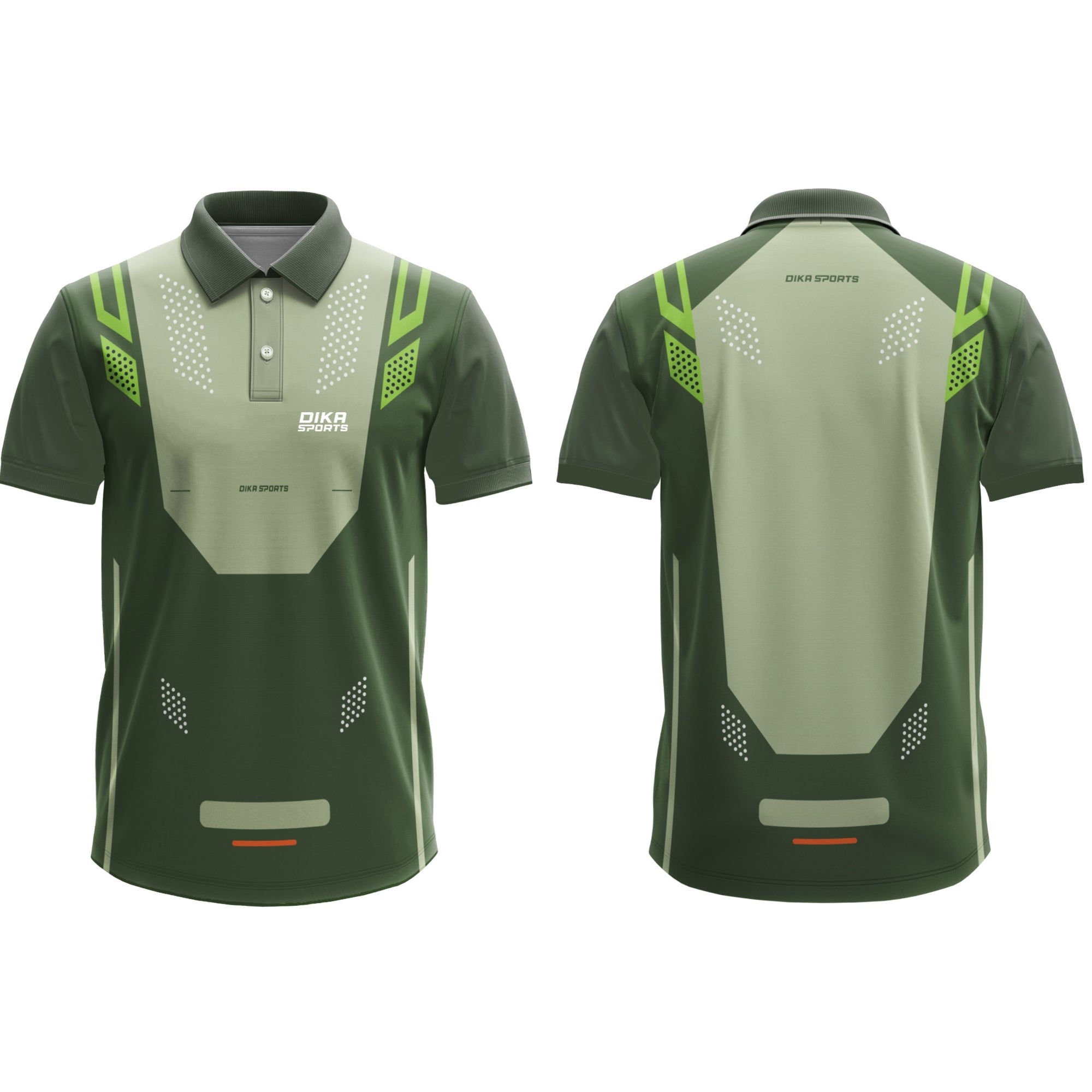 Dika Sports Team Cricket Jersey for Men Dry Fit Sportswear