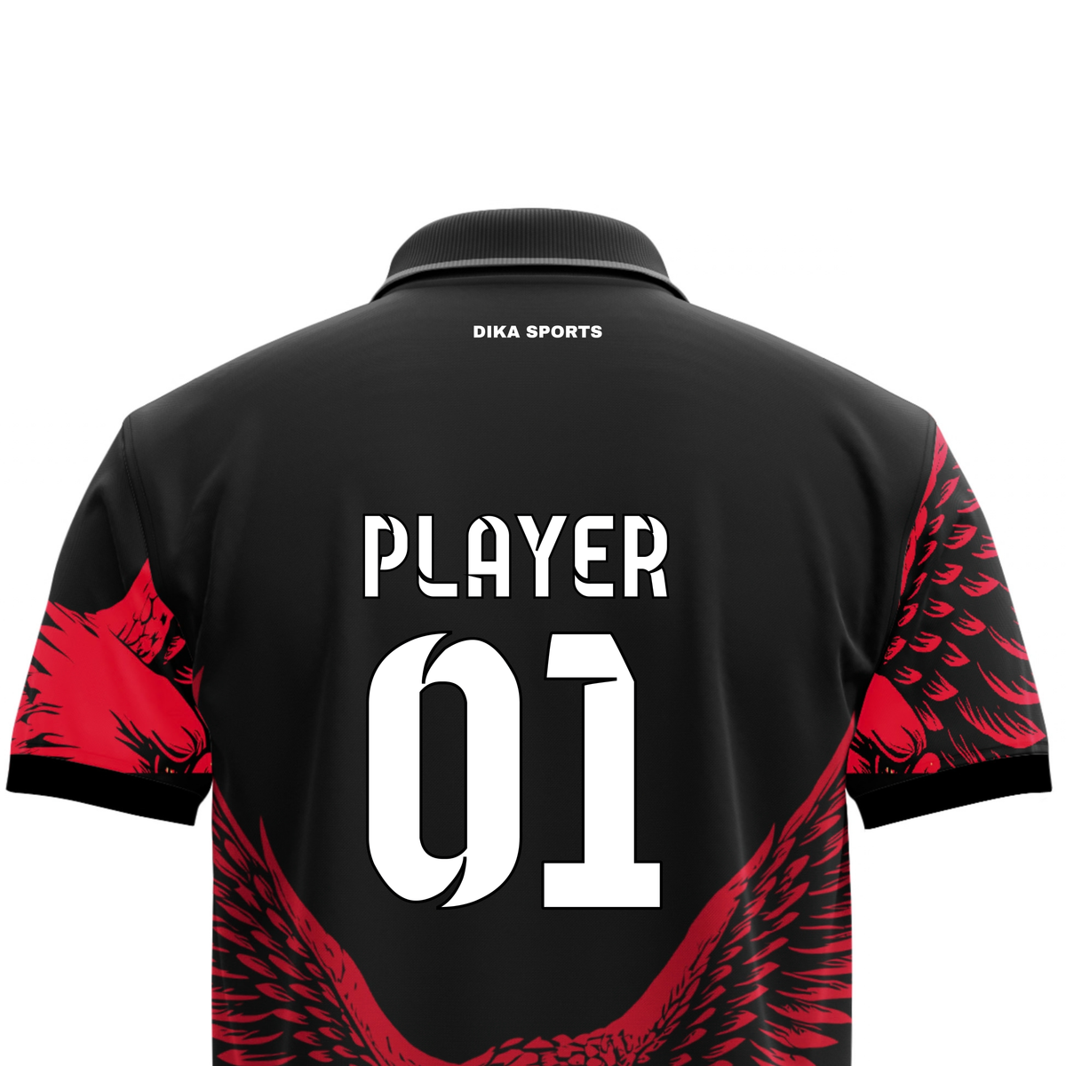 Dika Sports Cricket Jersey for Fans | Custom Name Number Jersey | Personalized Cricket Jersey with Logo for Men & Kids