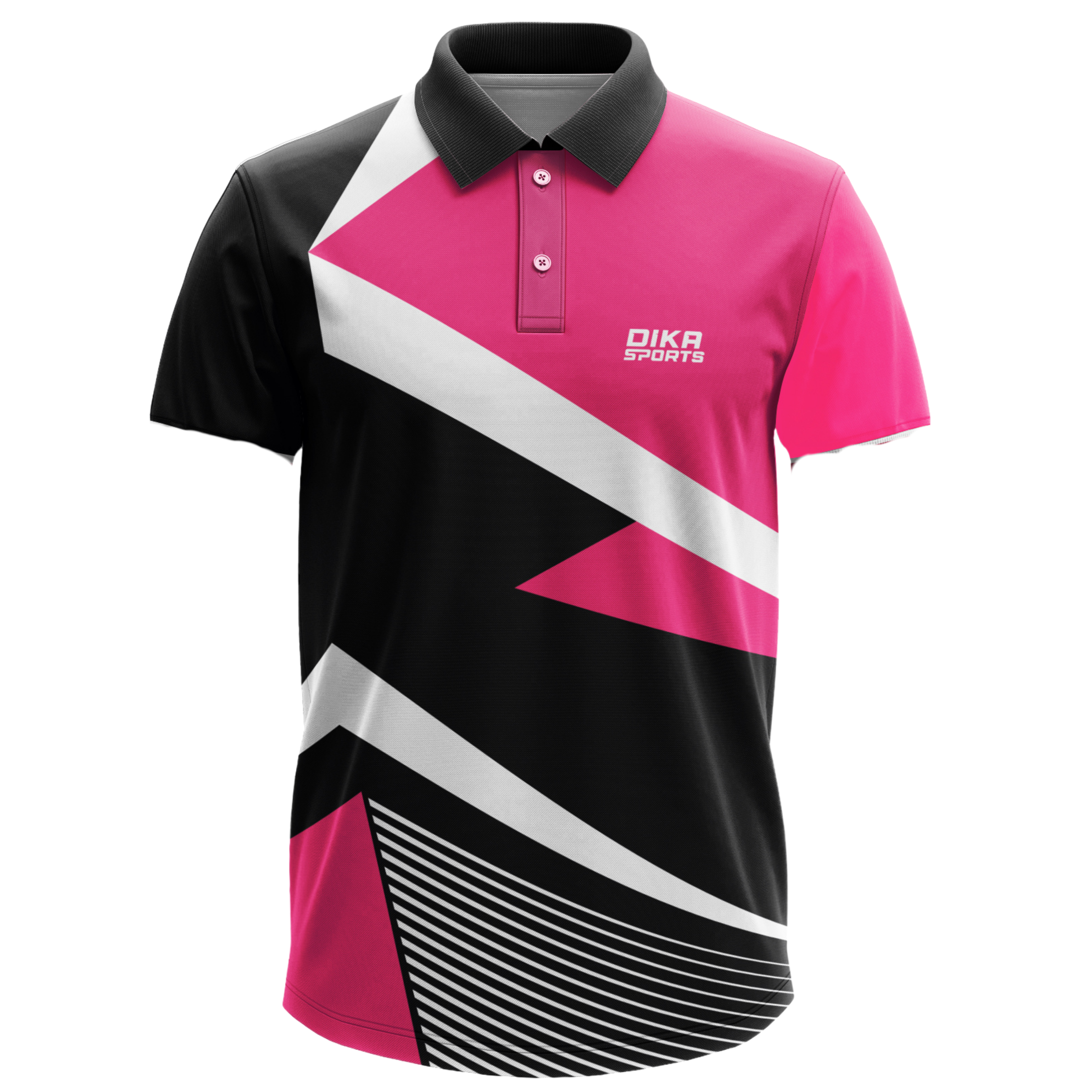 Dika Sports Custom fan jersey Cricket t-shirt training jerseys for men black t shirt lightweight trackpant - Pack of 2