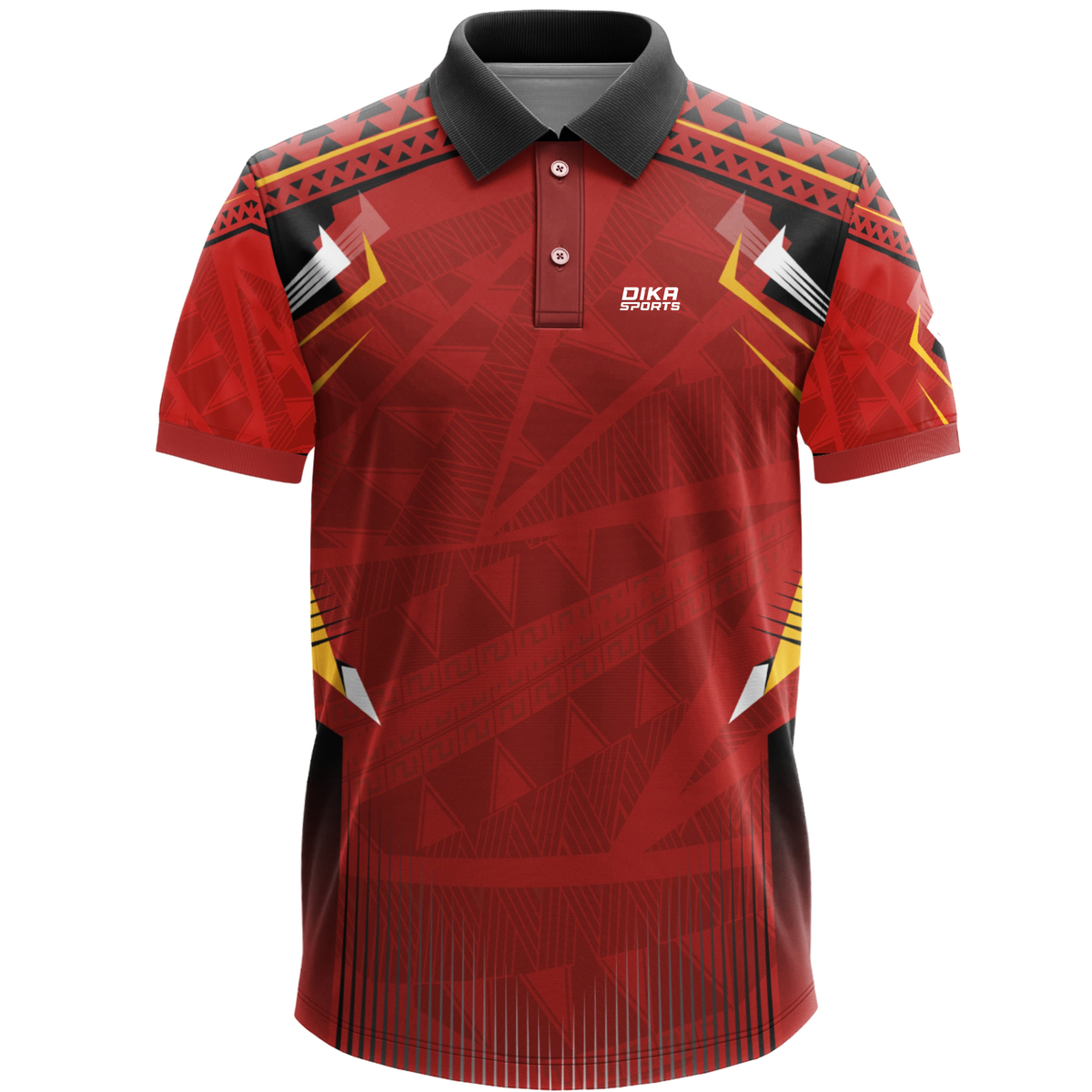 Dika Sports Custom Jersey for Kids | Personalized Cricket Jersey with Name Number | Breathable Kids Cricket Sportswear