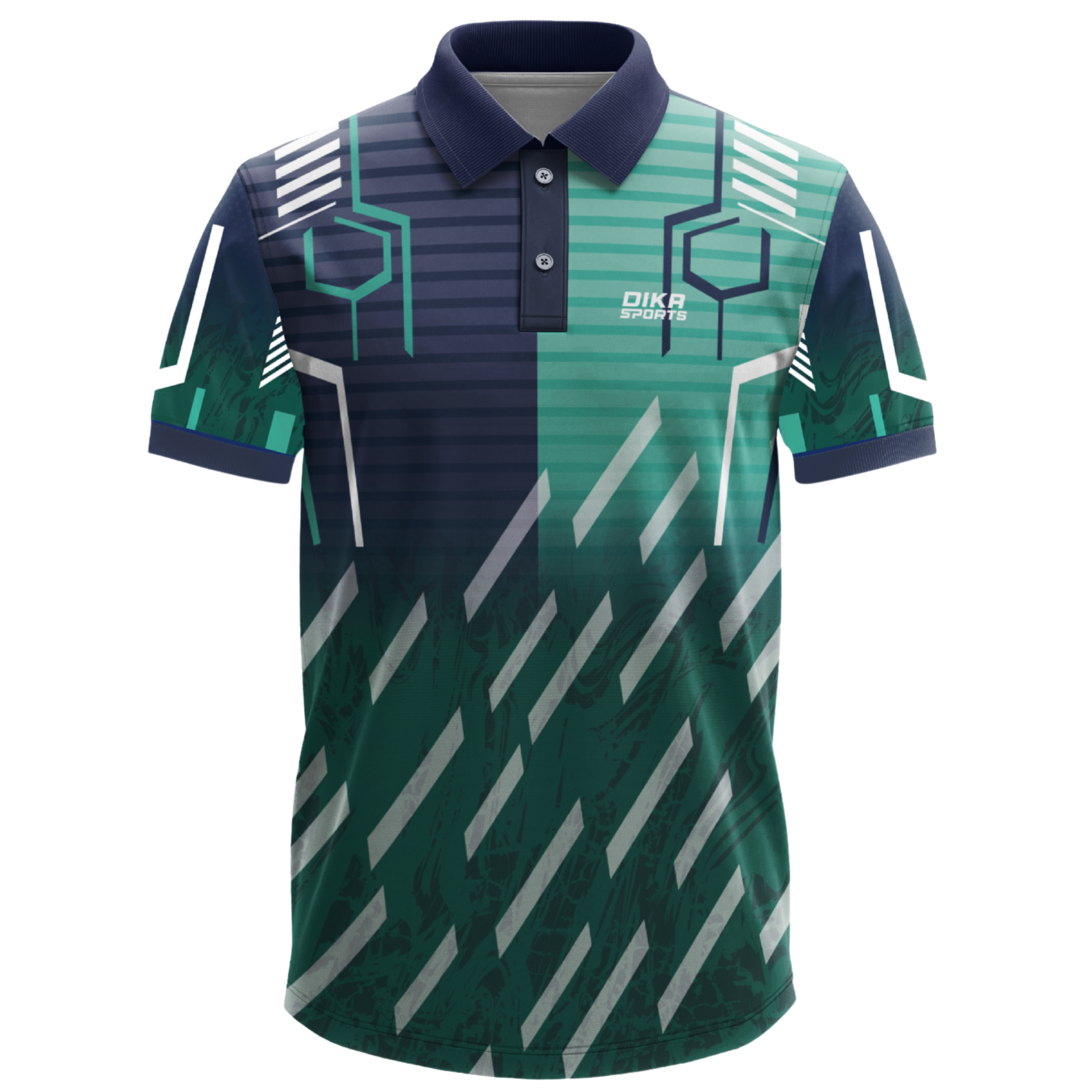 Dika Sports Custom team jersey Cricket t-shirt combo jersey cricket mala trackpant for men - Pack of 2