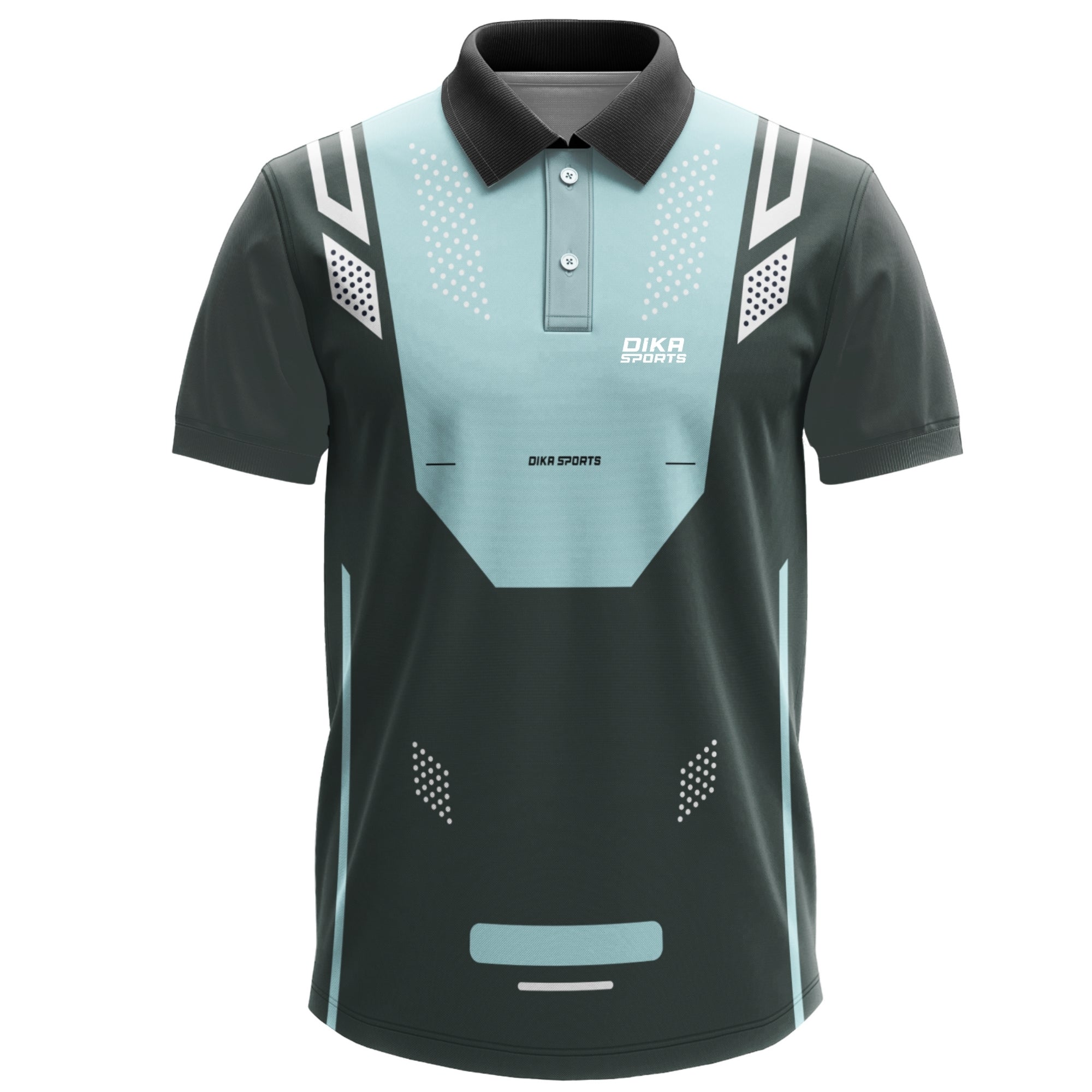Dika Sports Men’s Cricket Jersey Breathable Personalized Name and Number Jersey