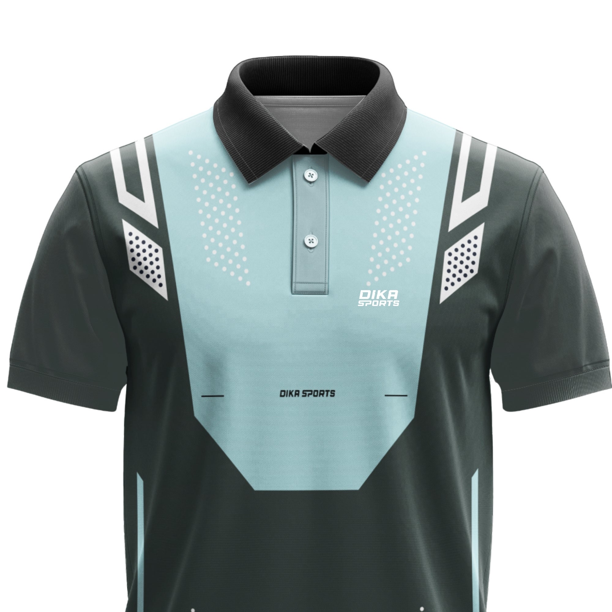 Dika Sports Men’s Cricket Jersey Breathable Personalized Name and Number Jersey