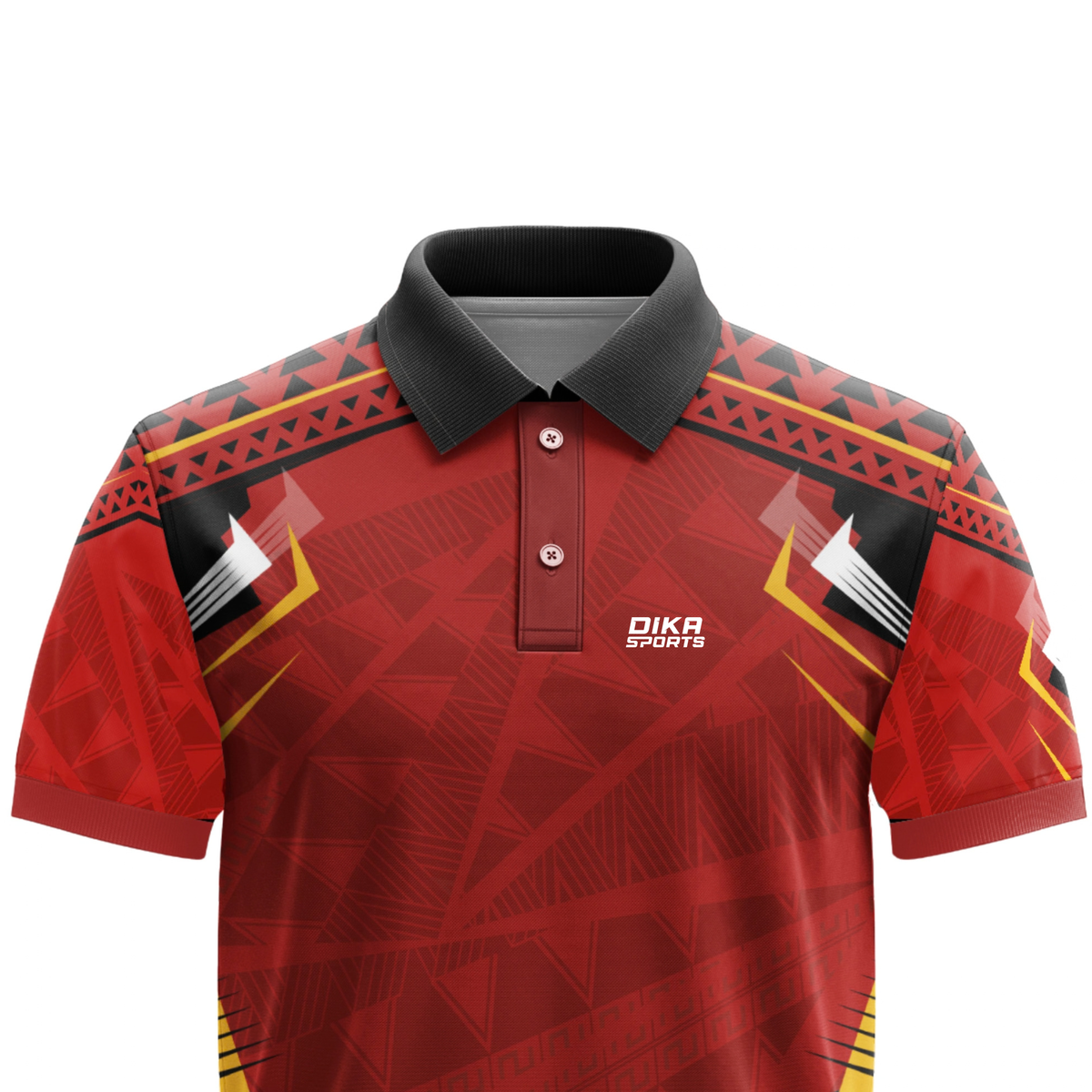 Dika Sports Custom Jersey for Kids | Personalized Cricket Jersey with Name Number | Breathable Kids Cricket Sportswear
