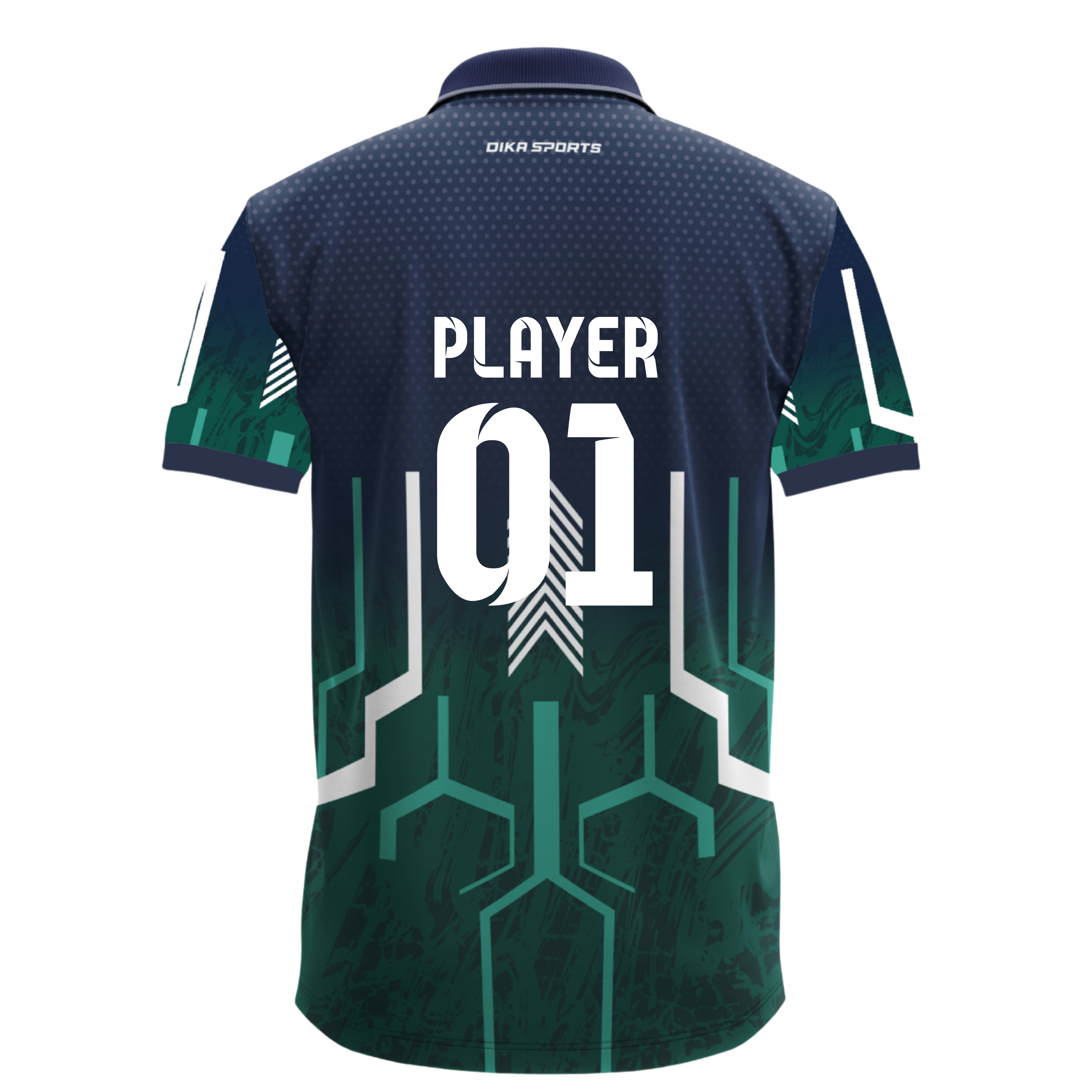 Dika Sports Custom team jersey Cricket t-shirt combo jersey cricket mala trackpant for men - Pack of 2