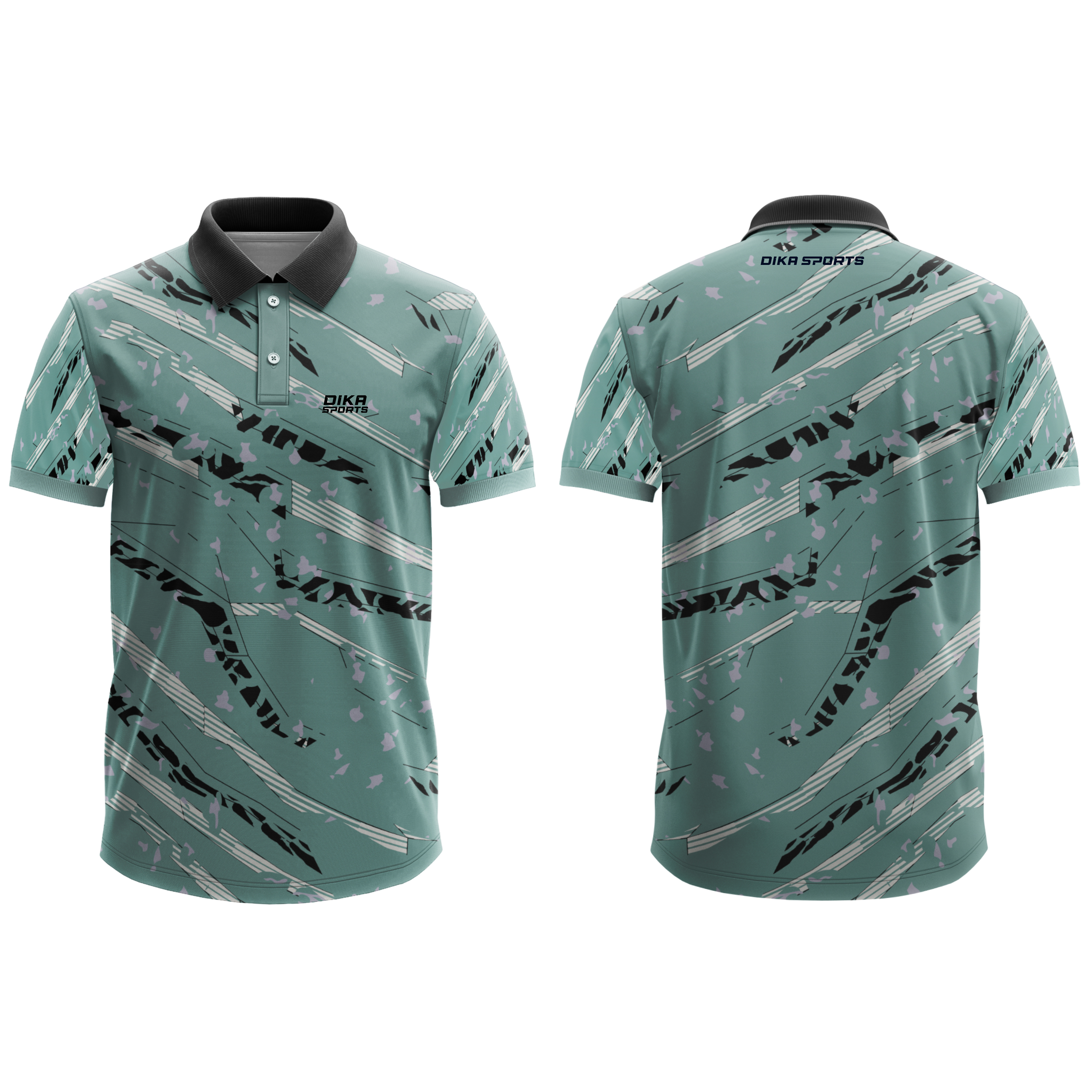 DIKA SPORTS Cricket T-Shirt Breathable Quick Dry Technology with UV Protection, Stretchable Short Sleeve Cricket Jersey for Adults