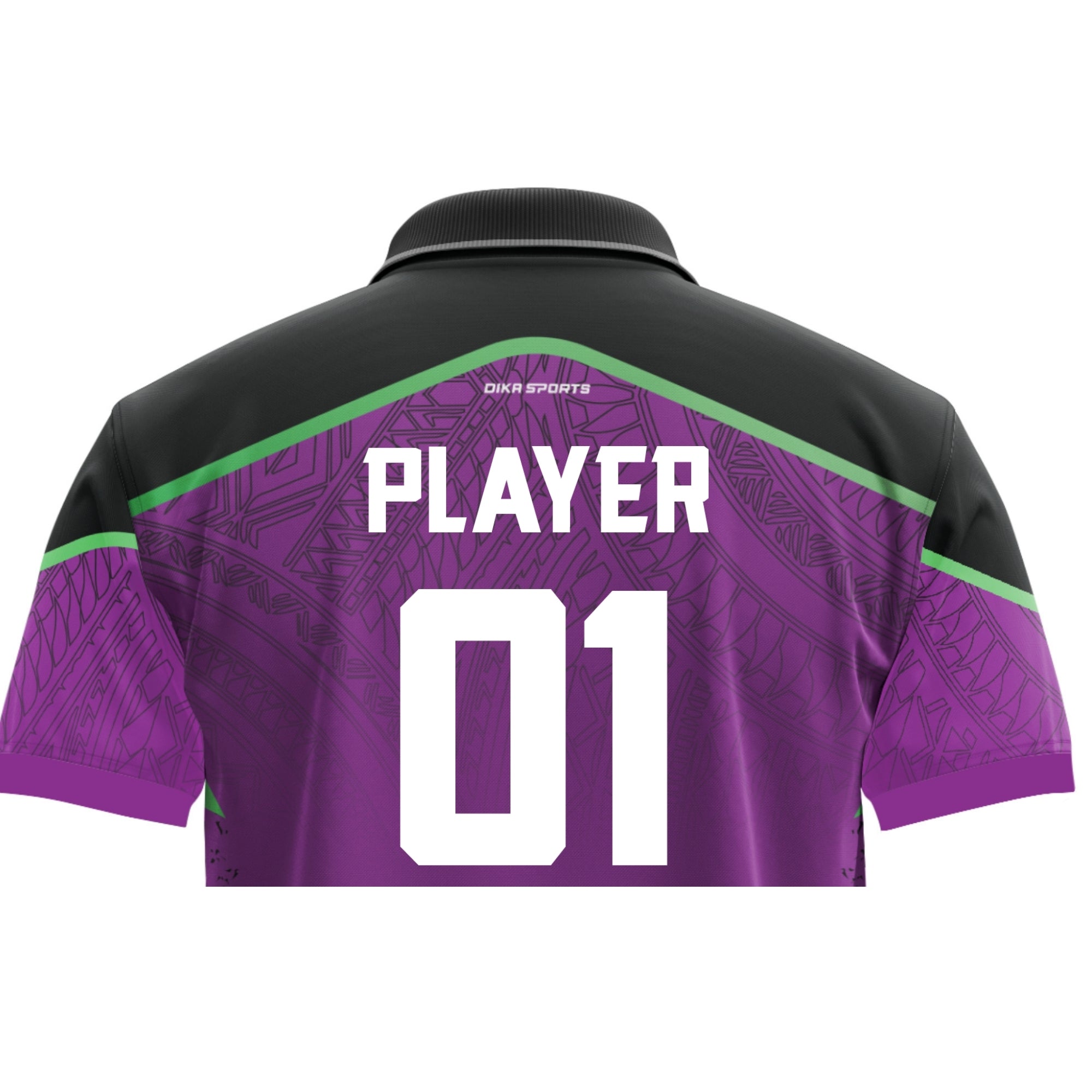 DIKA SPORTS Custom Cricket Jersey with Name & Number Personalized Sportswear for Men, Kids & Teams