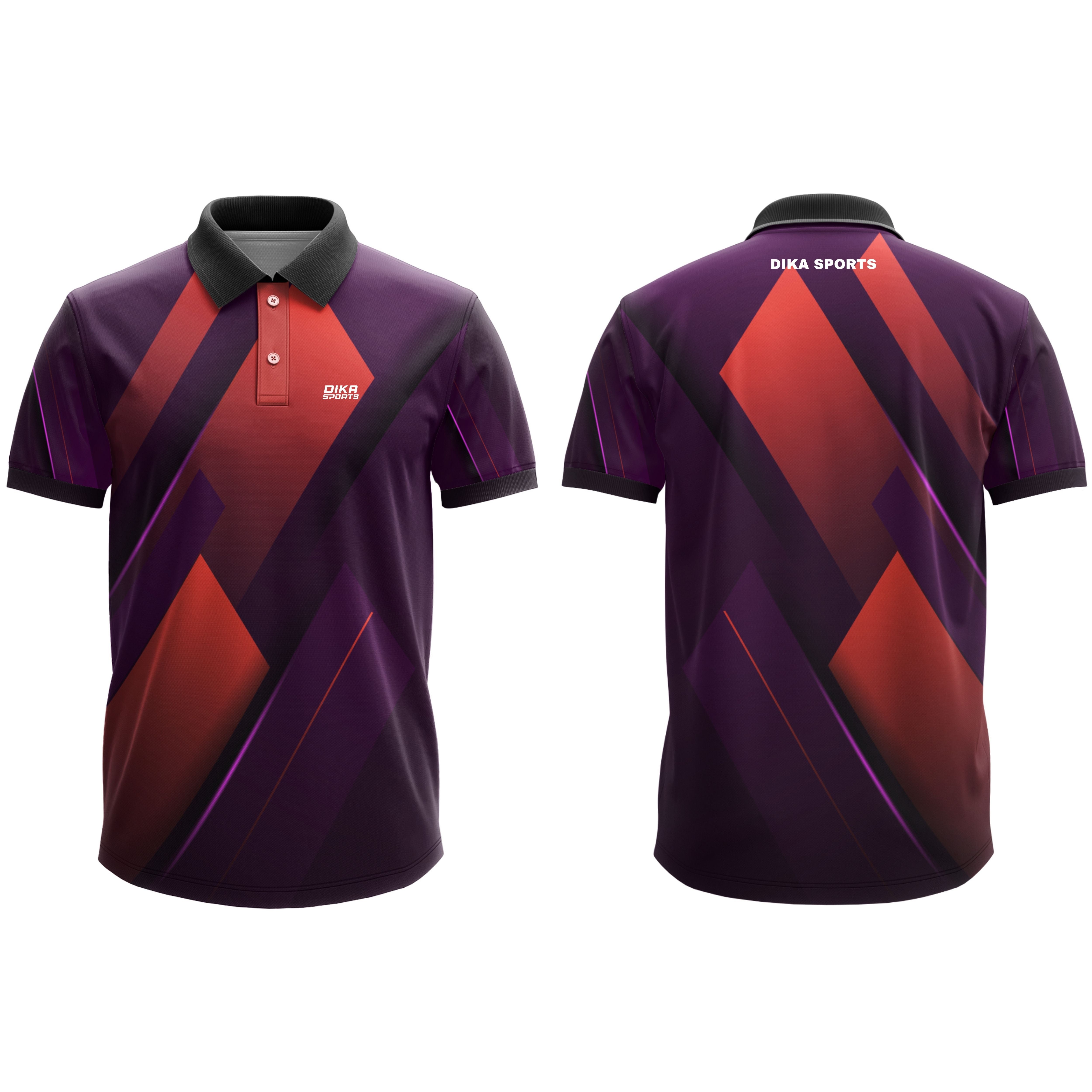 Dika Sports Cricket T-Shirt for Practice Lightweight Performance Wear