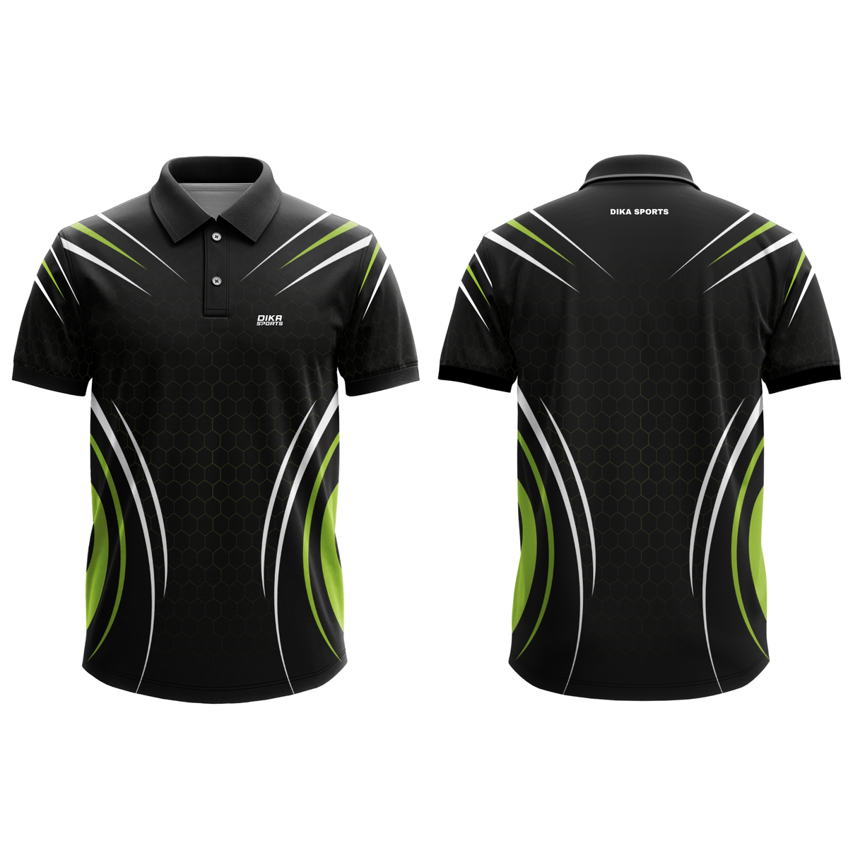 Dika Sports Cricket Jersey for Men | Cricket T-Shirt Set | Breathable Sports T-Shirt | Quick Dry Technology | UV Protection Lab Tested | No Name