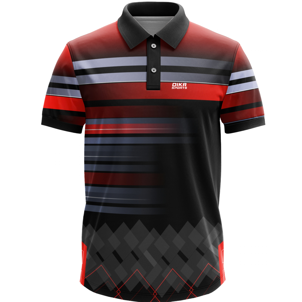 Dika Sports Cricket Jersey India | Custom Name Number & Logo Jersey | Personalized Team Cricket Jersey for Men and Kids