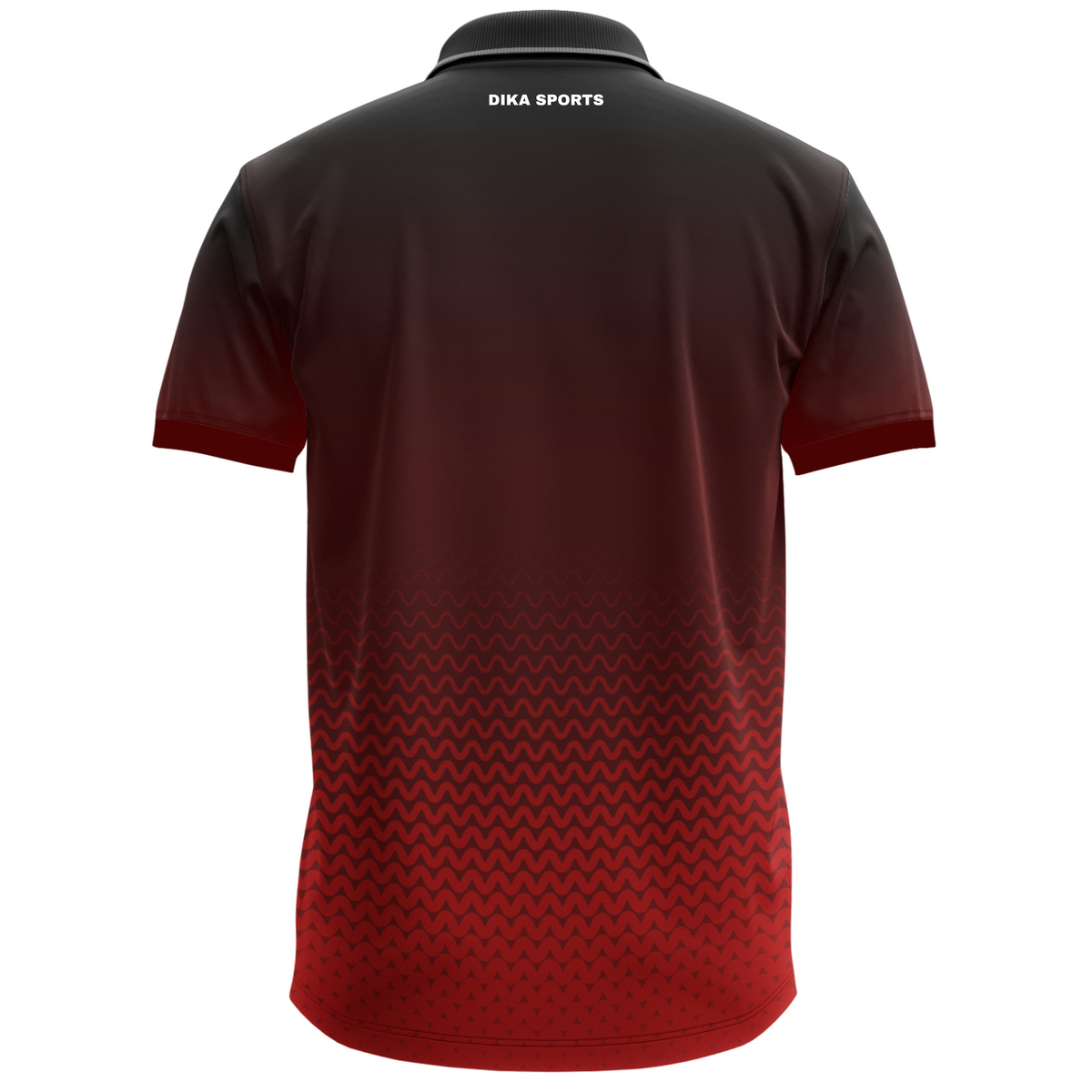 Dika Sports Team Cricket Jersey for Men | Breathable Cricket Jersey | Cricket T-Shirt with Collar | Quick Dry Sports Wear | Non Custom Jersey