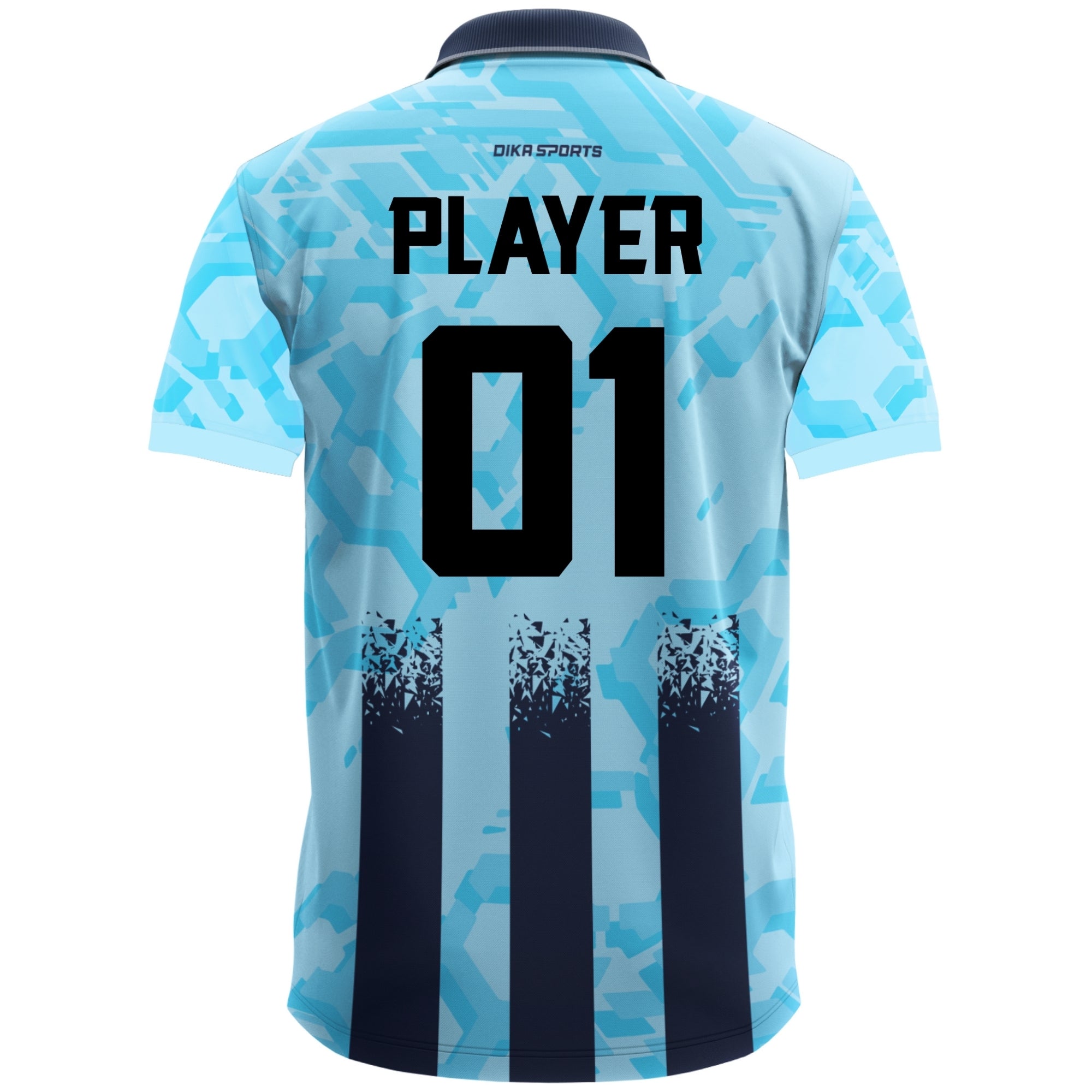 Dika Sports Custom Name T-Shirt Personalized Sports Jersey with Logo Print