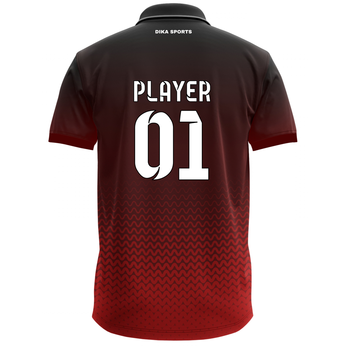 Dika Sports Cricket Jersey with Name | Custom Jersey | Cricket T-Shirt for Adults | Quick-Dry Cricket Wear | Sports T-Shirt