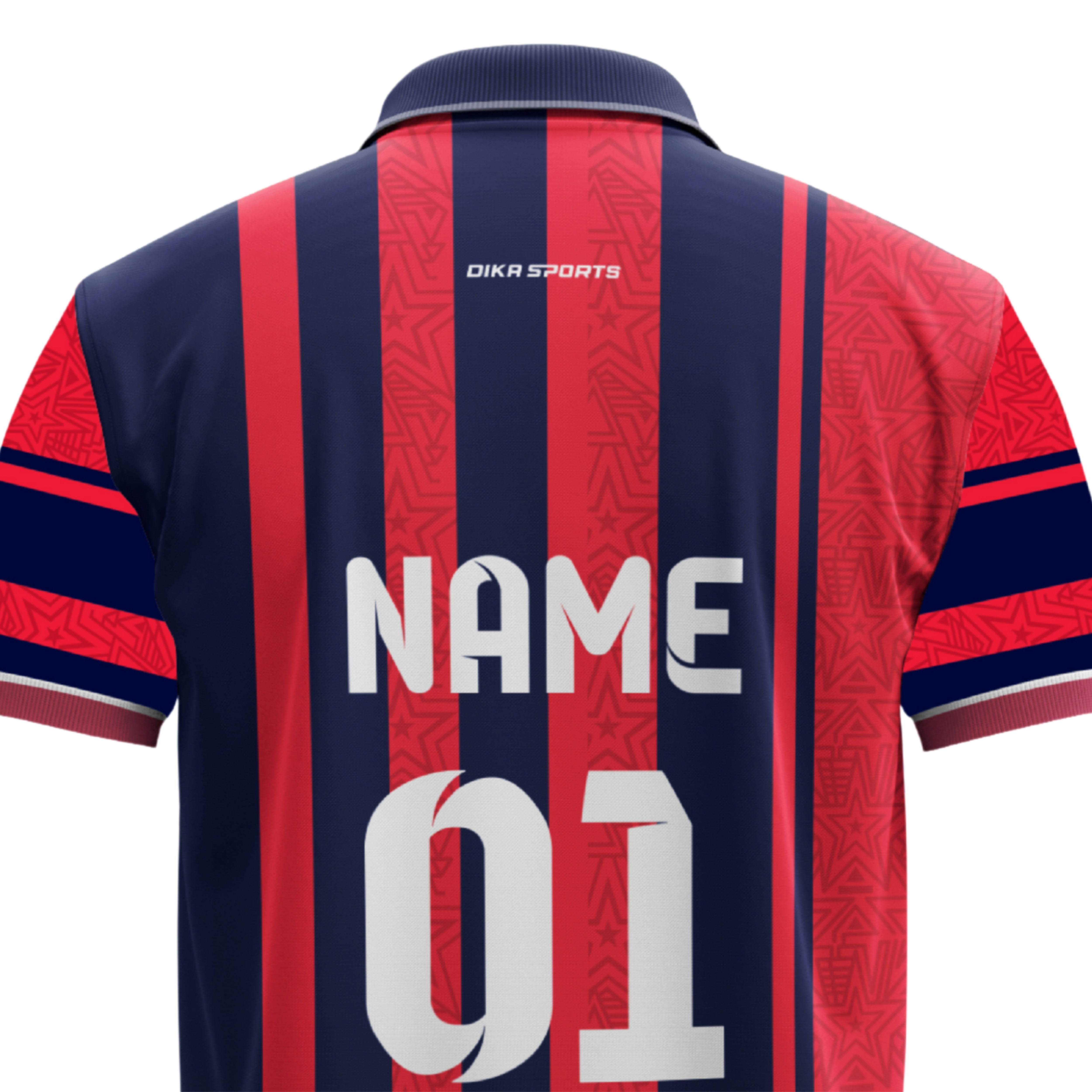 Name and number jersey