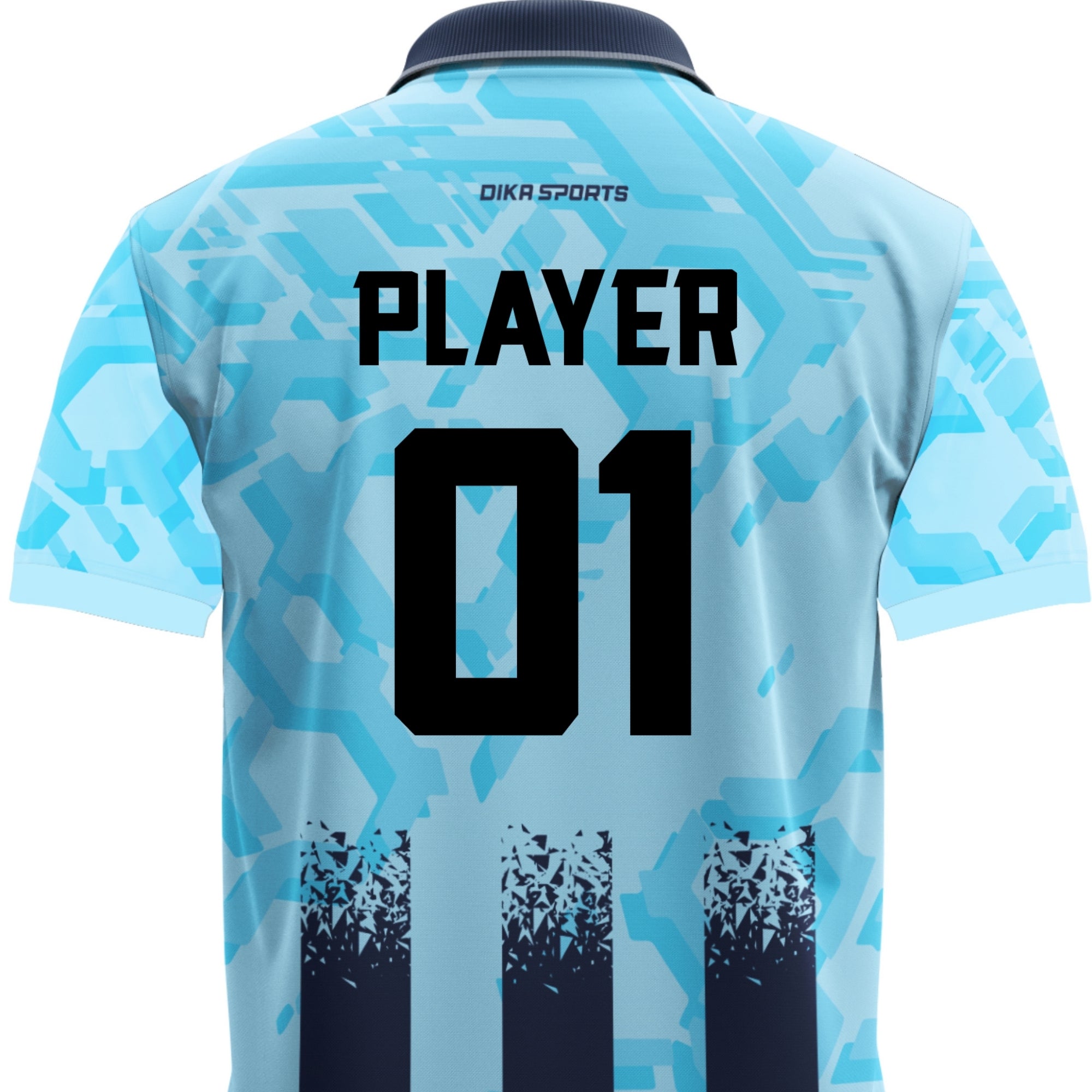 Dika Sports Custom Name T-Shirt Personalized Sports Jersey with Logo Print