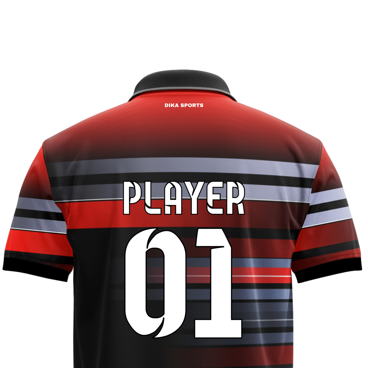 Dika Sports Cricket Jersey India | Custom Name Number & Logo Jersey | Personalized Team Cricket Jersey for Men and Kids