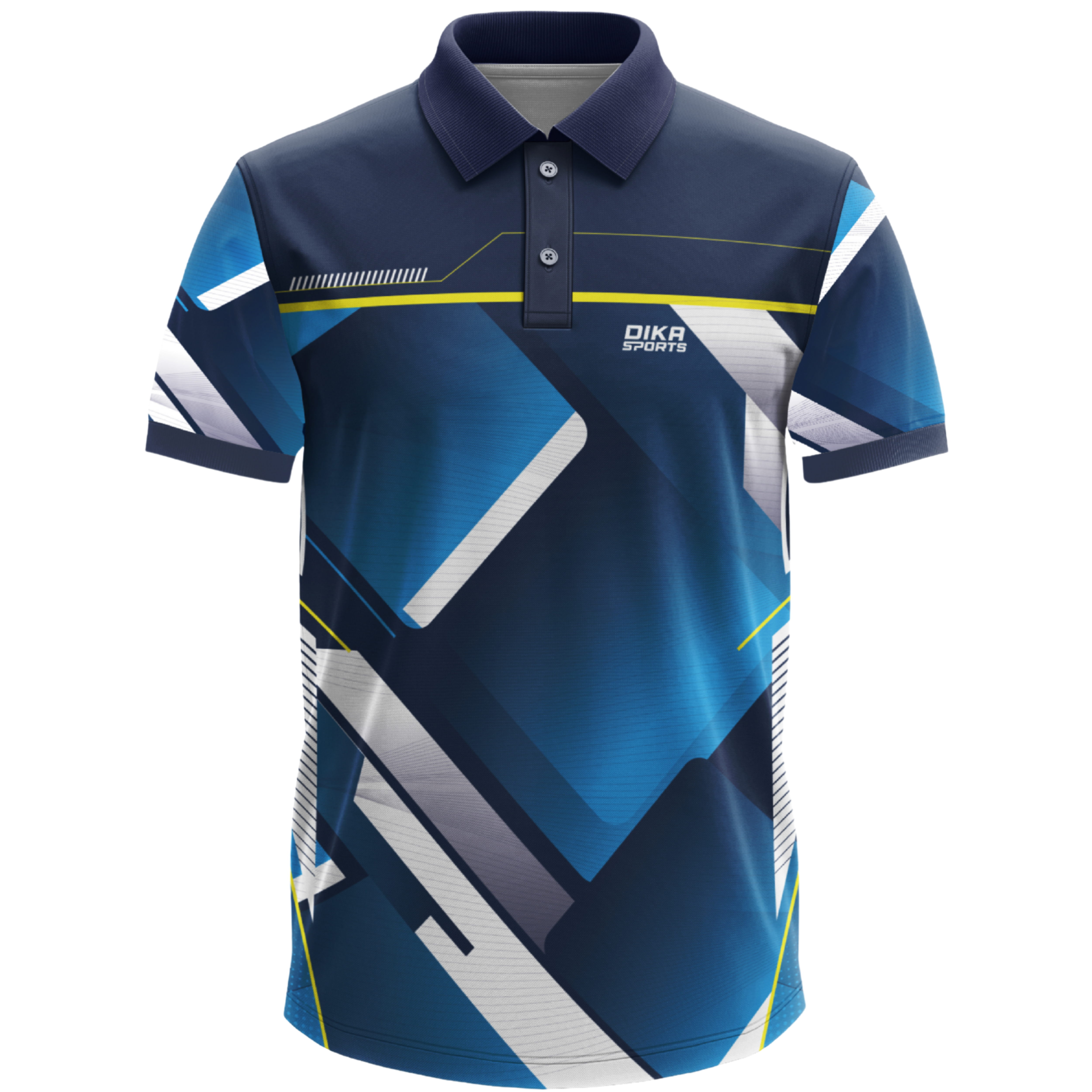 Dika Sports Customized athletic wear Men's cricket t-shirt stand collar t shirts for mencustom t shirt performance trackpant - Pack of 2