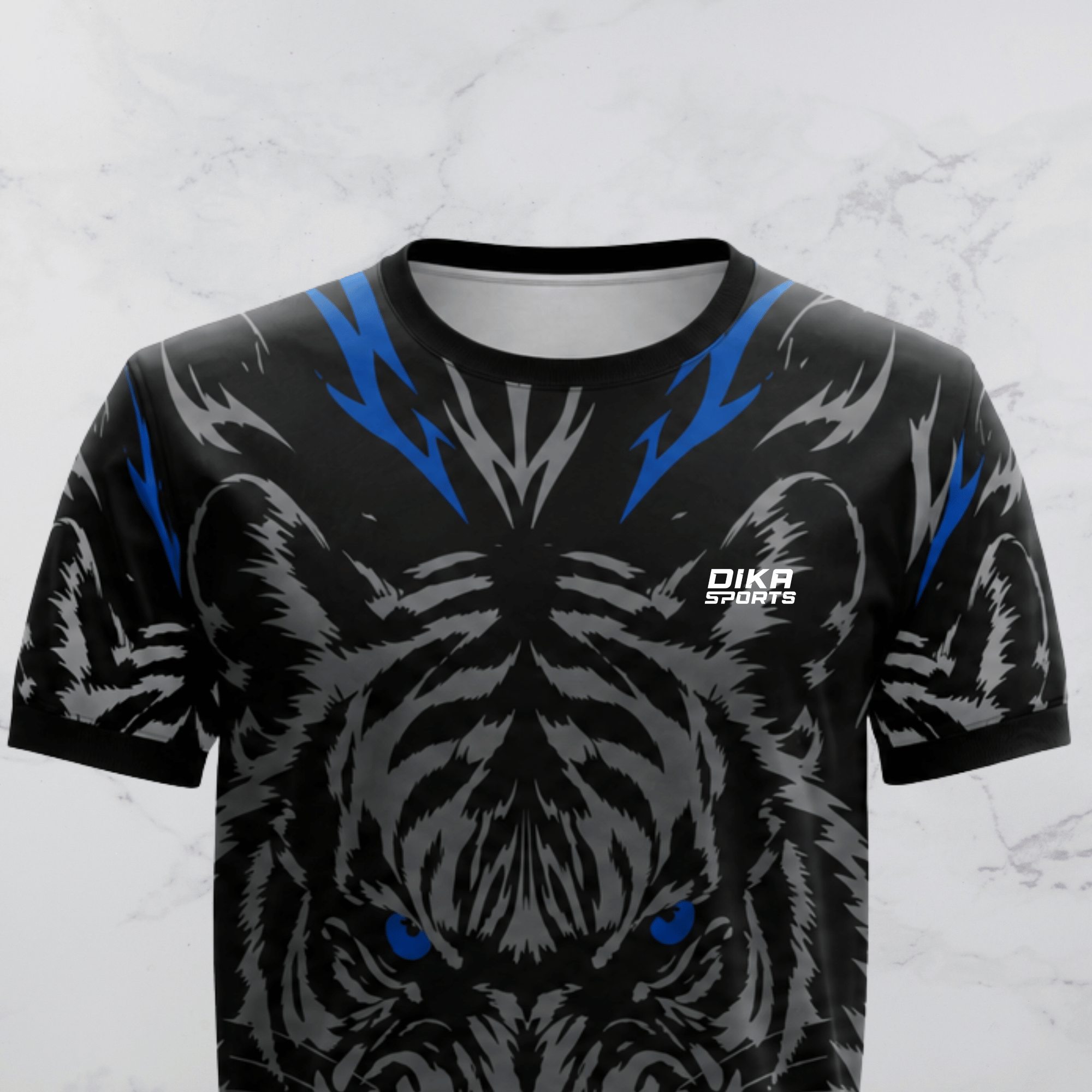 Dika Sports Premium Custom Cricket Jersey | Personalized Team Cricket Jersey with Name and Logo