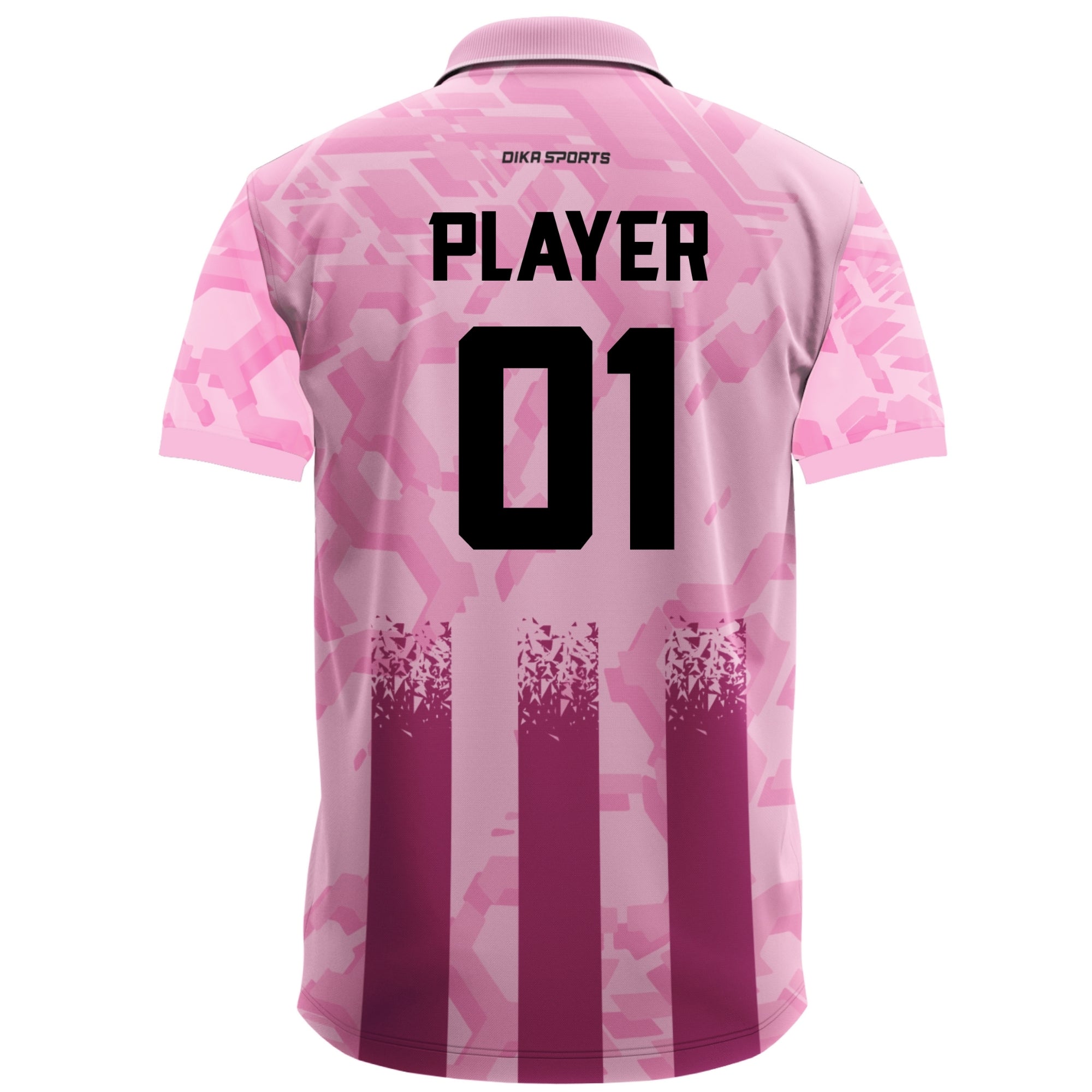Dika Sports Cricket Jersey Large Size  Custom Fit Personalized Jersey for Men