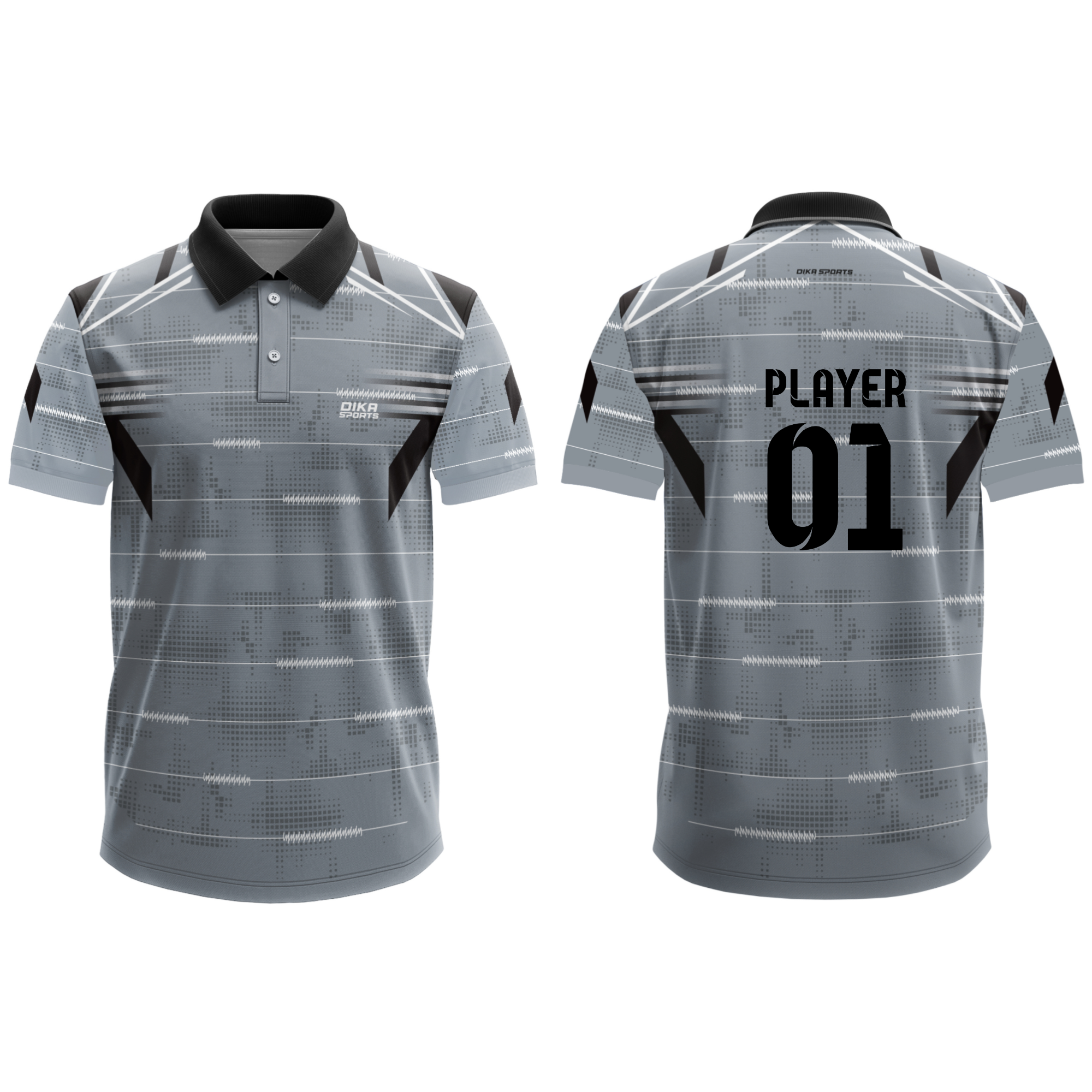 stand collar t shirts for men Cricket t-shirt short sleeve
