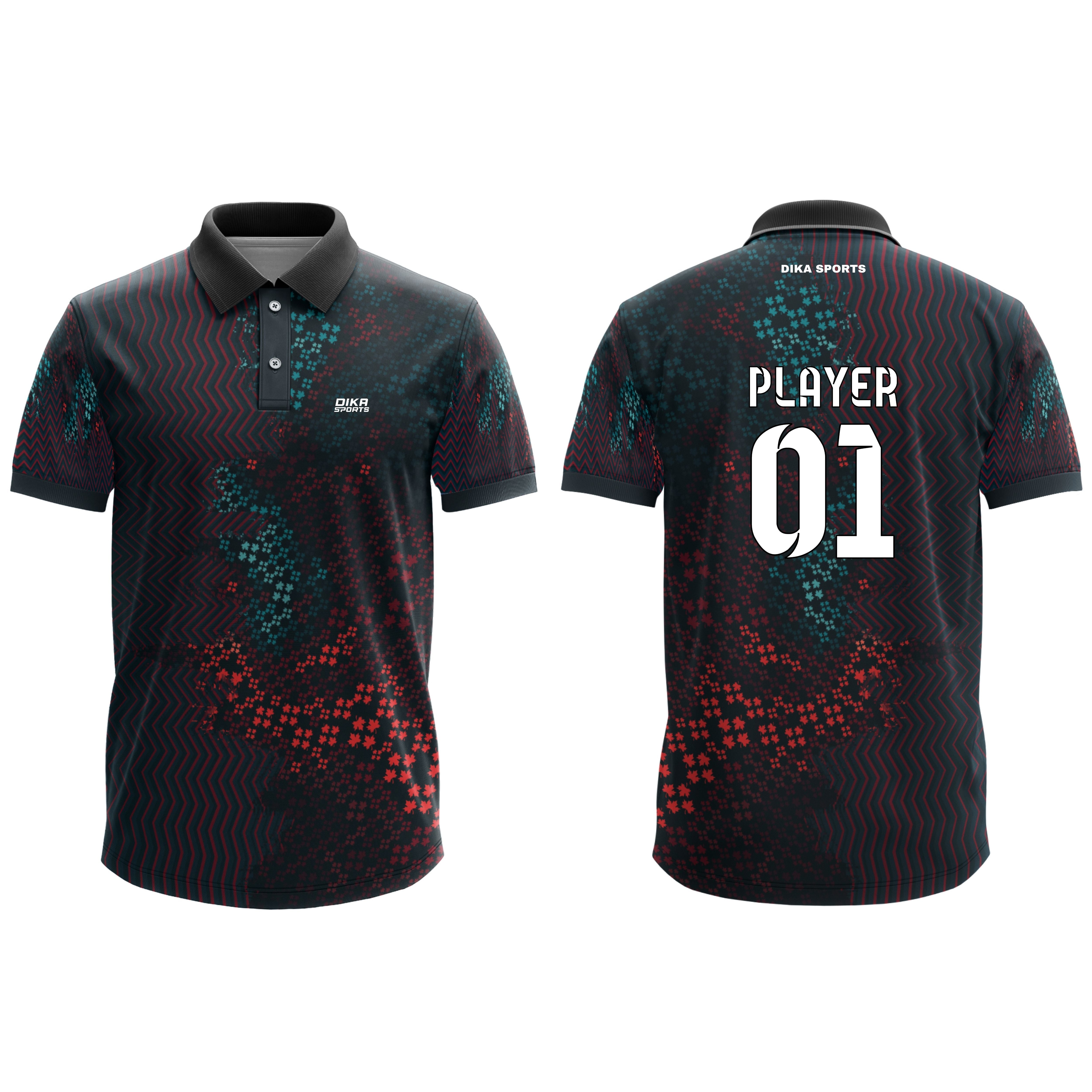 Premium Quick-Dry Cricket Team Jersey by Dika Sports