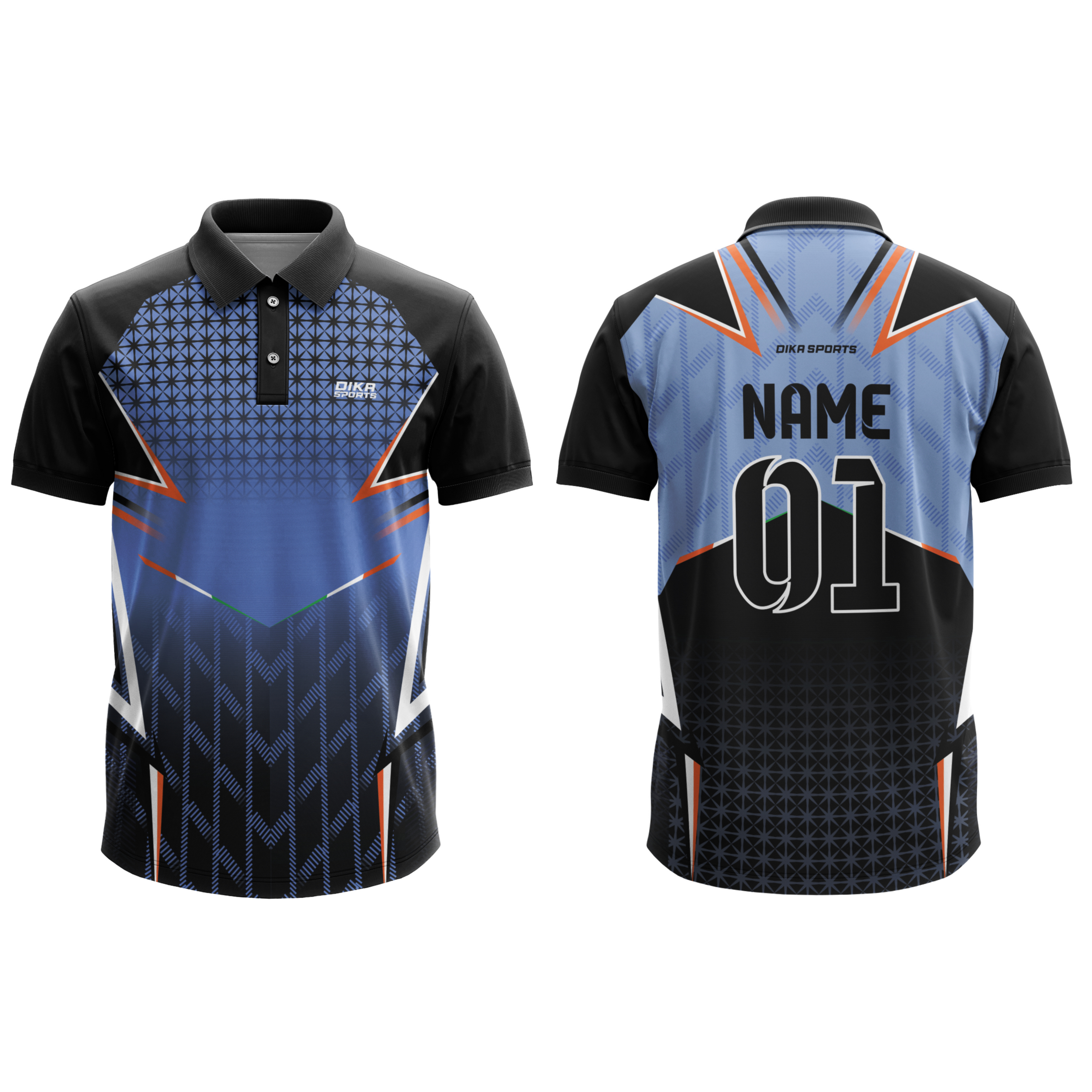 Cricket jersey replica mens gym wear