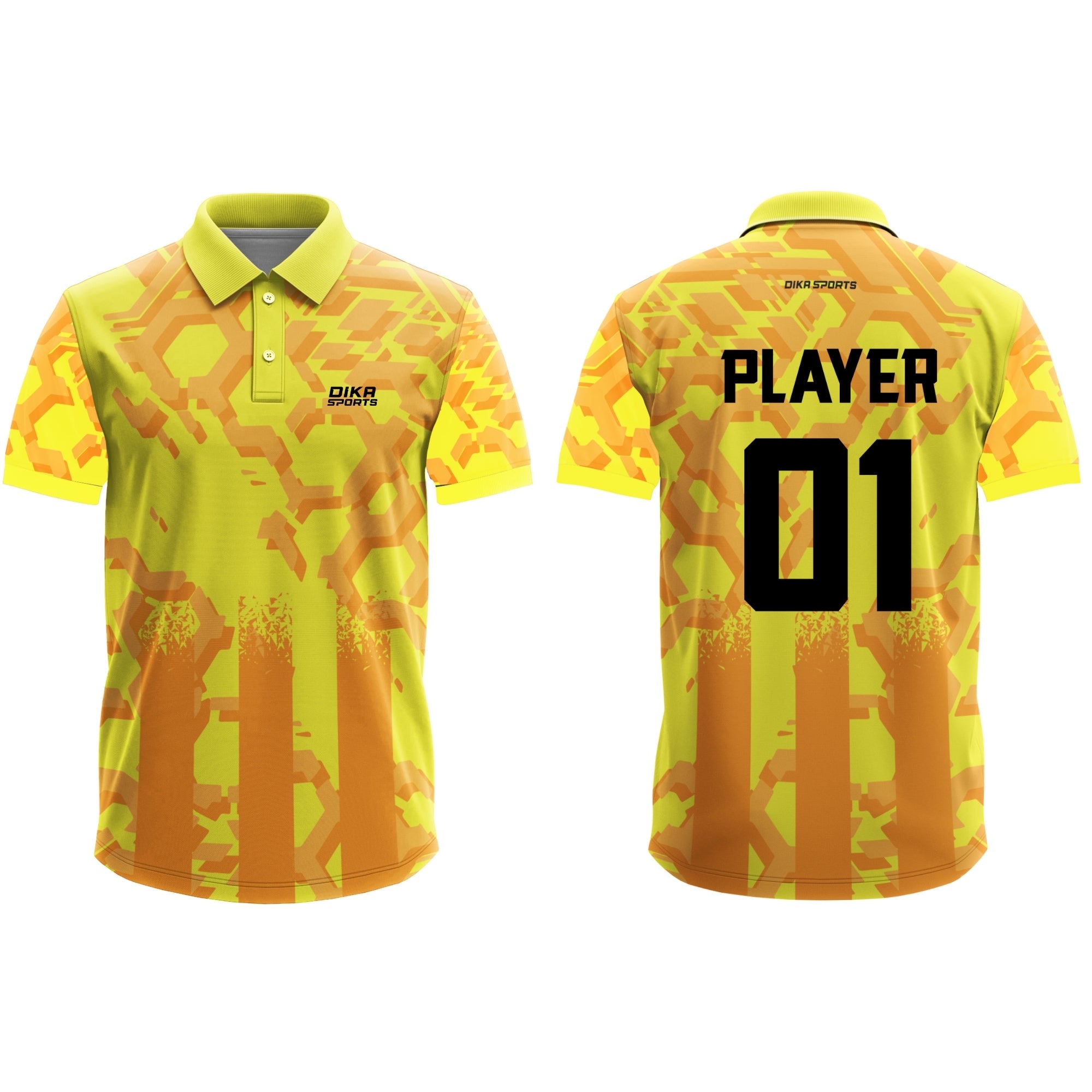 Dika Sports Customized Jersey Online  Cricket & Soccer Custom Name Jersey