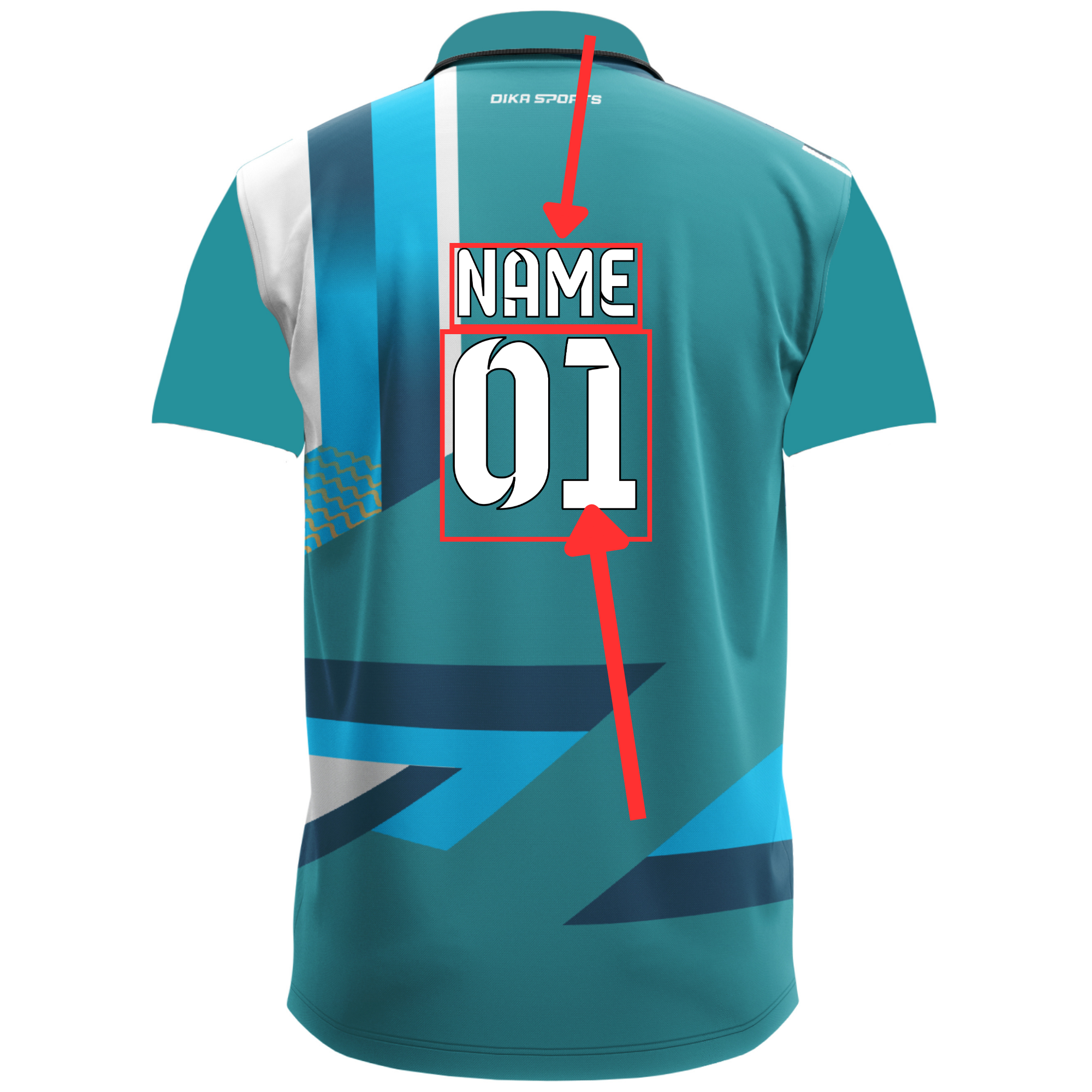 Cricket Jersey Large Size - Breathable, Customizable for All Fans