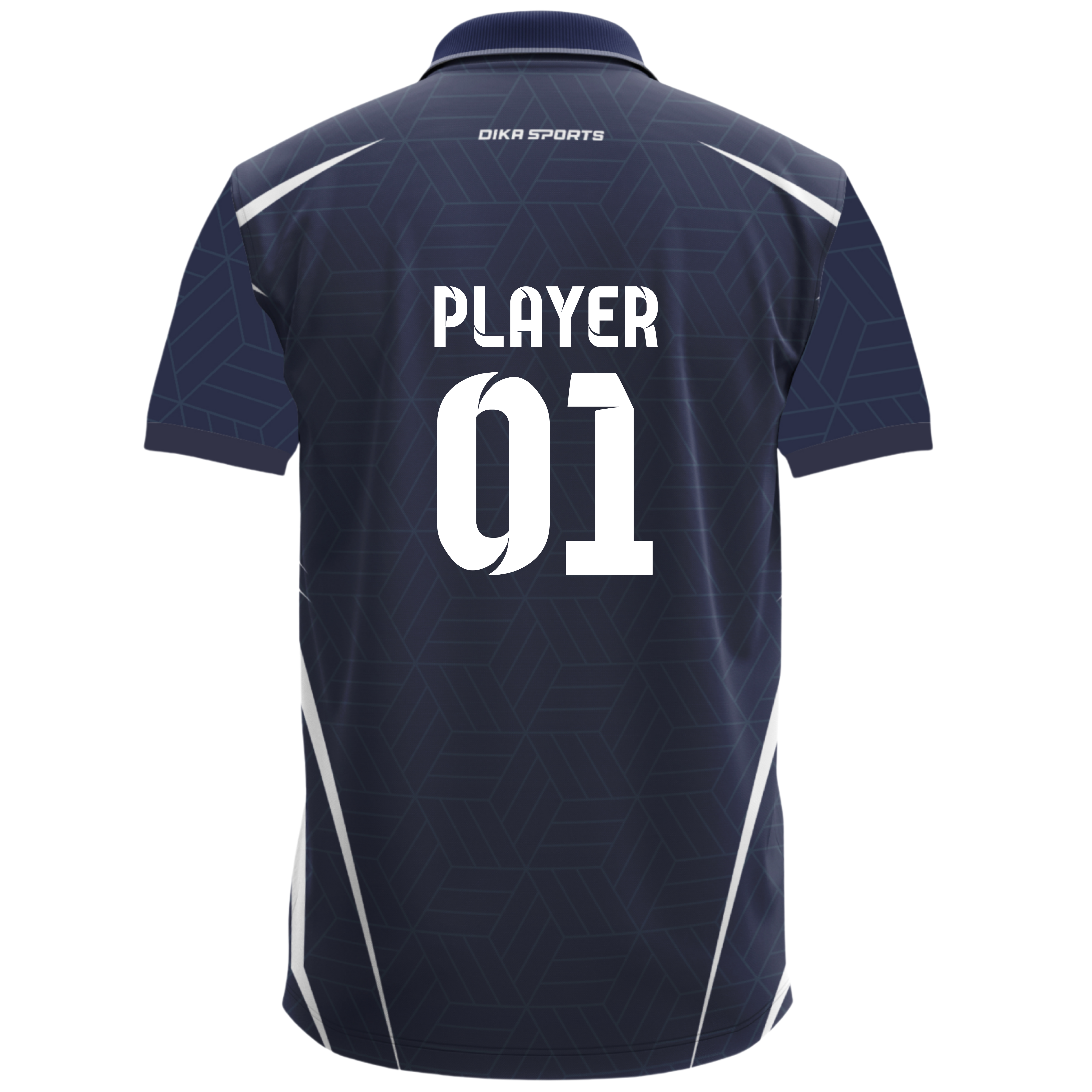 Dika Sports Cricket Custom Player Name and Number Jersey Cricket Tshirt for Men team track pant - Pack of 2