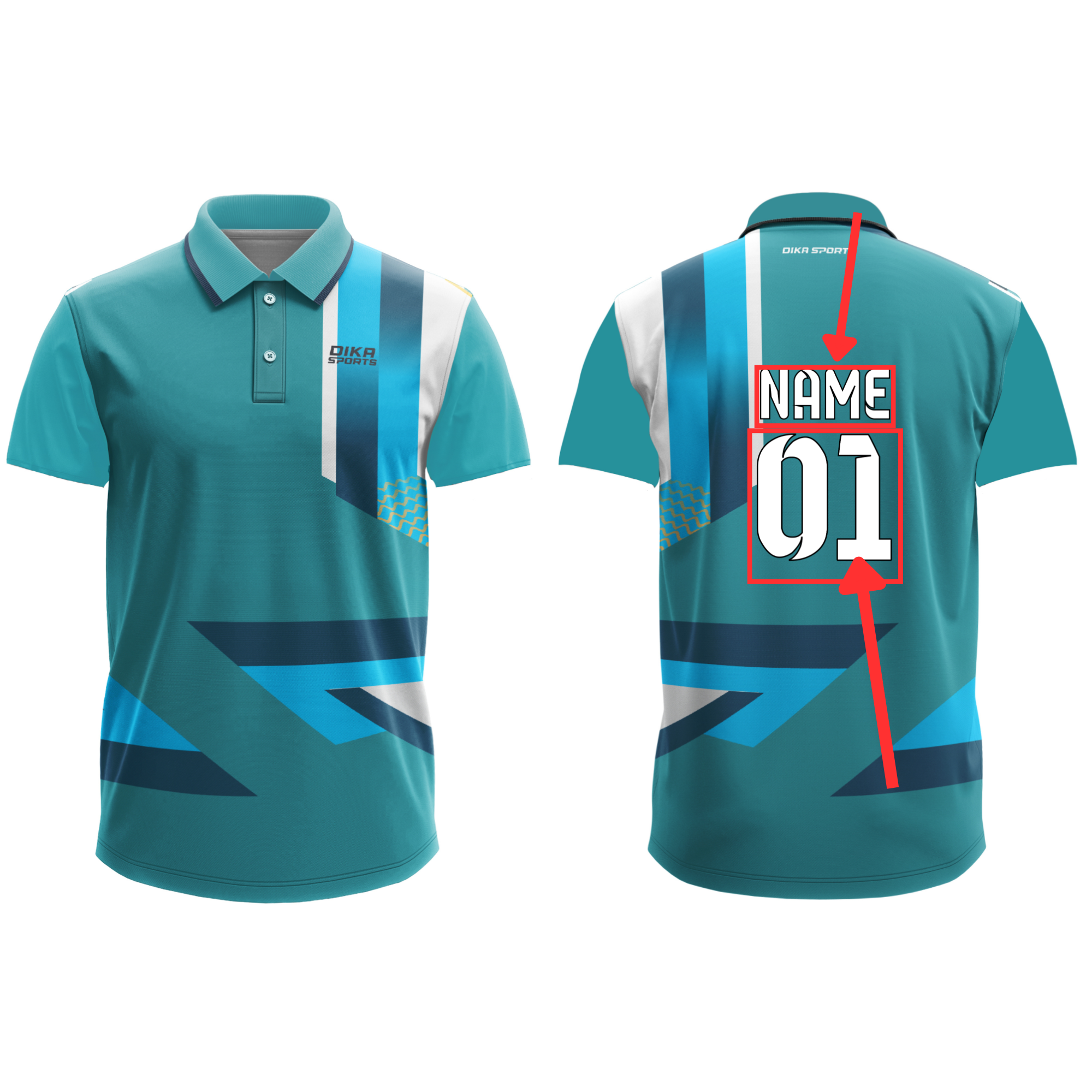 Cricket Jersey Large Size - Breathable, Customizable for All Fans