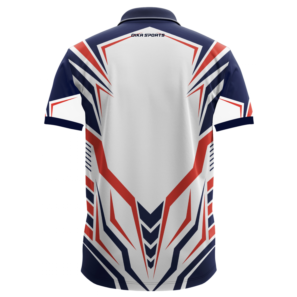 Dika Sports Cricket Jersey for Men | Large Size Cricket Jersey | Breathable Team Cricket T-Shirt | UV Protection Lab Tested | Quick Dry Non Custom