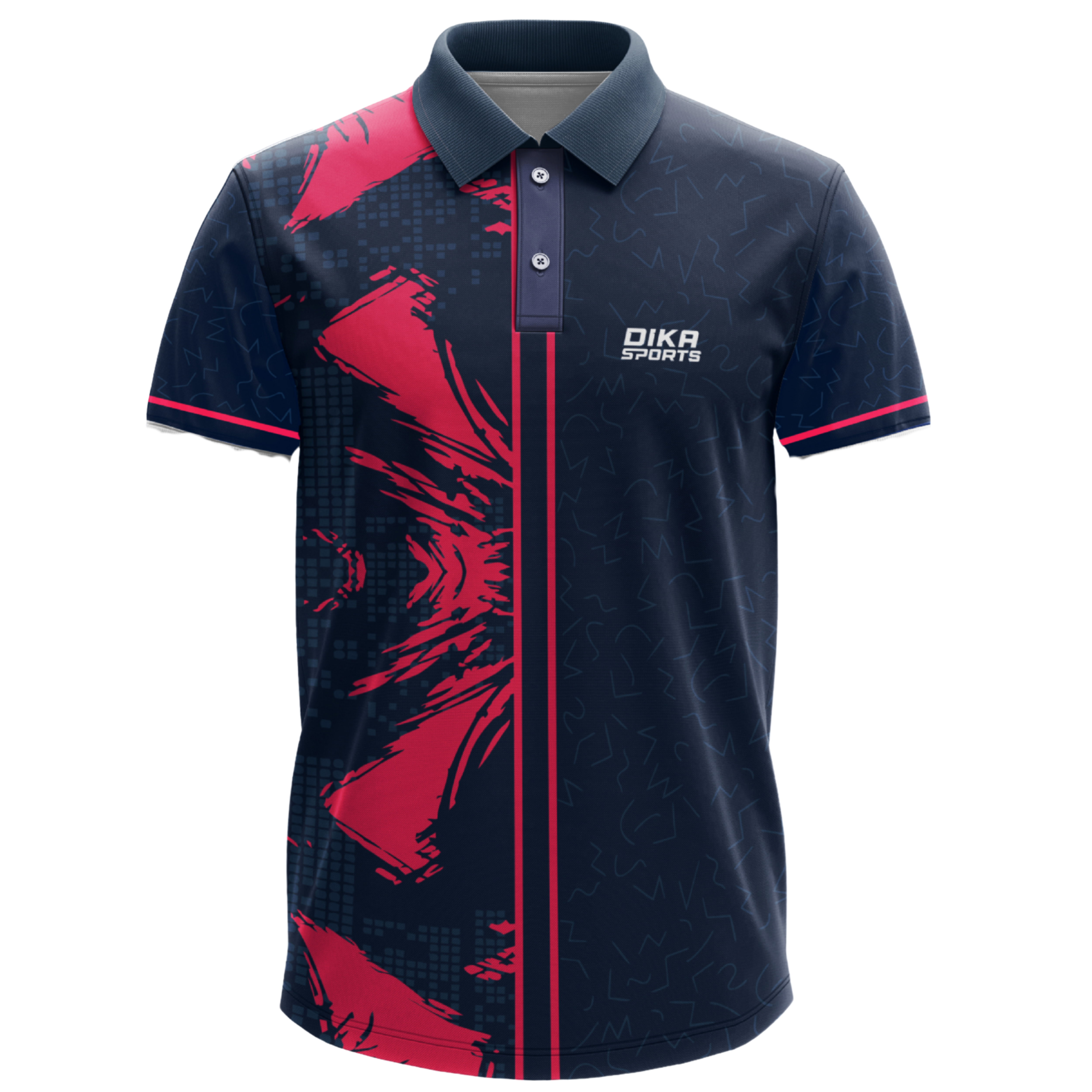 Dika Sports Custom replica jersey cricket tshirt cricket uniform for menblack tshirt comfortable trackpant - Pack of 2