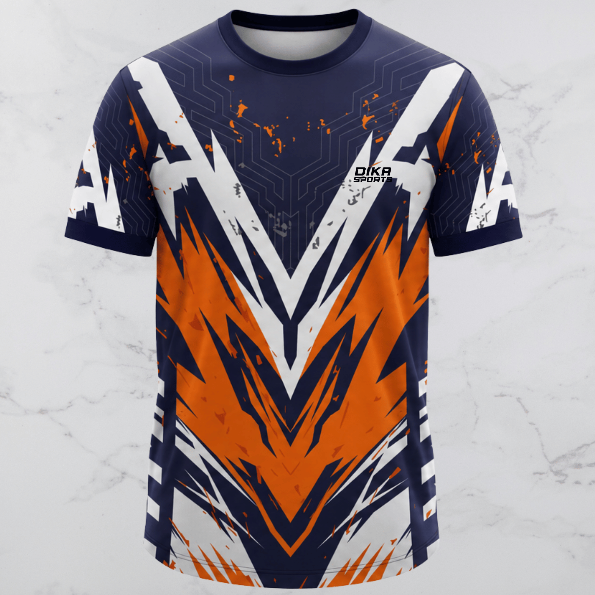 Dika Sports Personalized Cricket Jersey with Name and Number | Custom Team Cricket Jersey for Men, Women & Kids