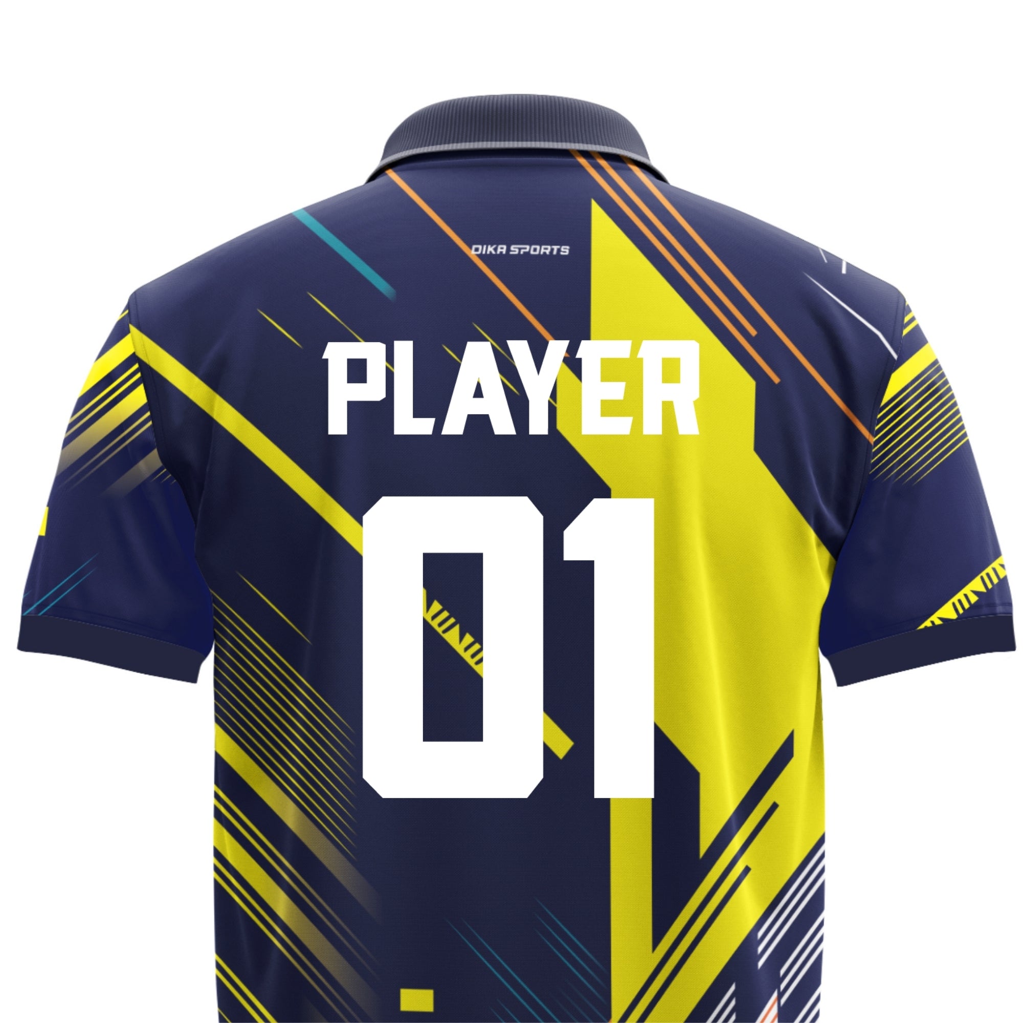 Dika Sports Custom Team Jersey  Cricket Jersey for Fans with Name & Number