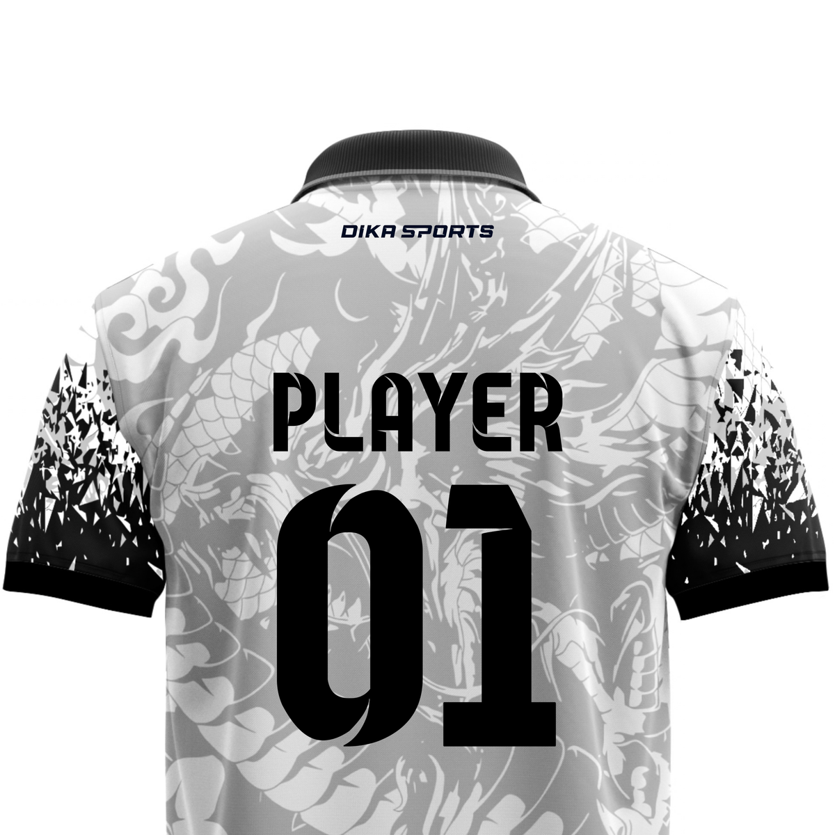 Dika Sports Custom Jersey for Men | Cricket Jersey with Name Number | Personalized Breathable Team Cricket Sportswear