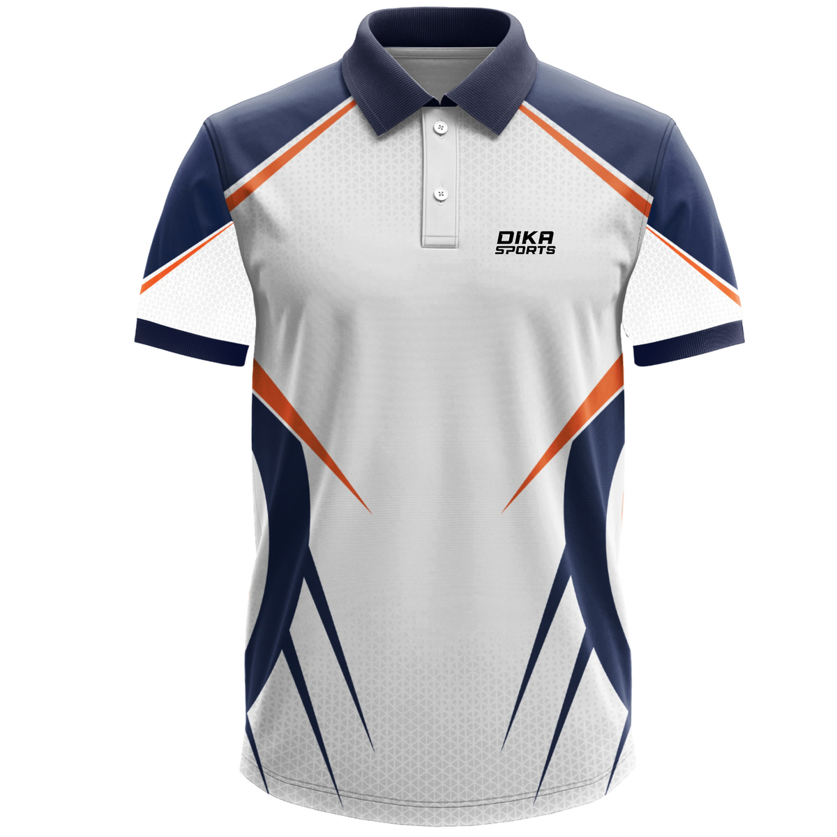 Dika Sports Cricket Jersey Set for Men | Custom Printed Jersey | Cricket T-Shirt Stylish | Collar Neck Sports T-Shirt