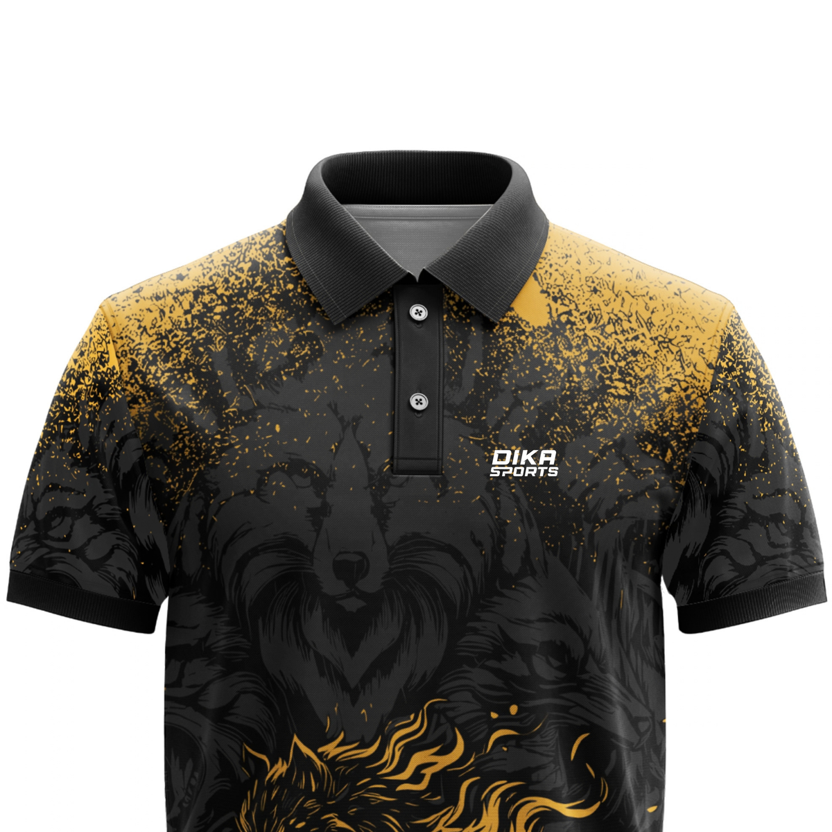 Dika Sports Personalized Sportswear | Custom Cricket Jersey with Name Number Logo | Breathable Cricket Jersey for Adults
