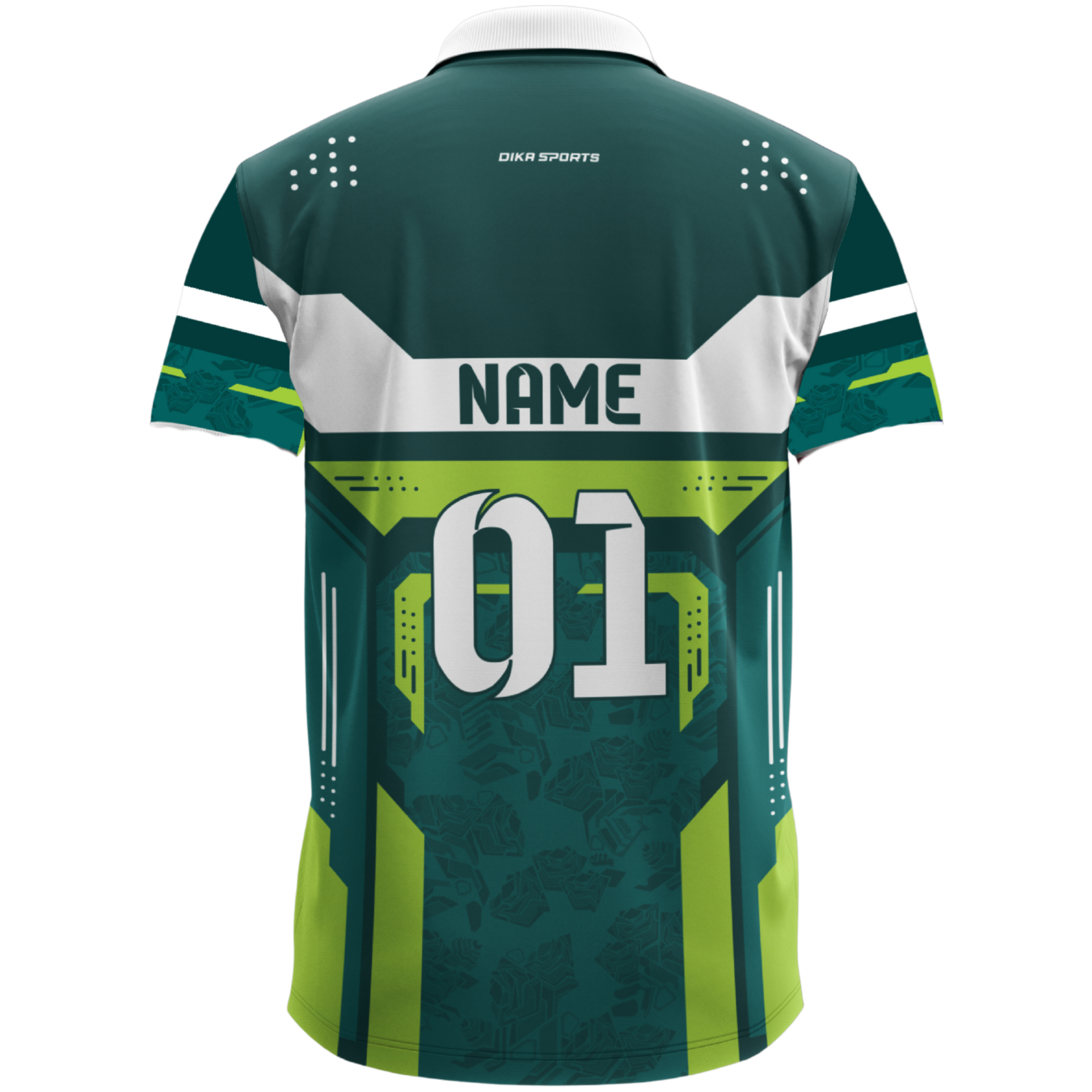 Dika Sports Custom jersey for men Cricket t-shirt with collar mens sports tshirtsportswear men sports lower - Pack of 2