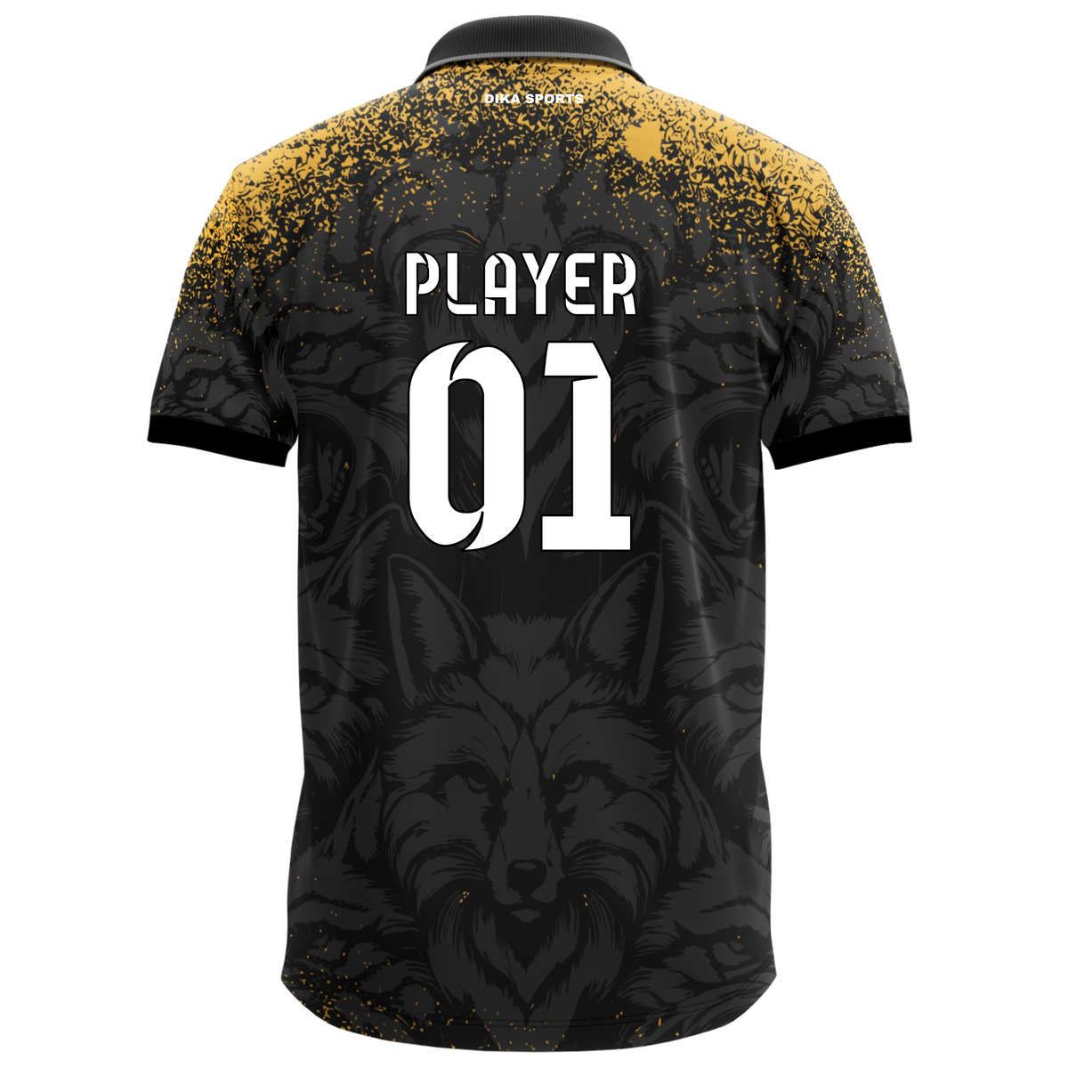 Dika Sports Personalized Sportswear | Custom Cricket Jersey with Name Number Logo | Breathable Cricket Jersey for Adults